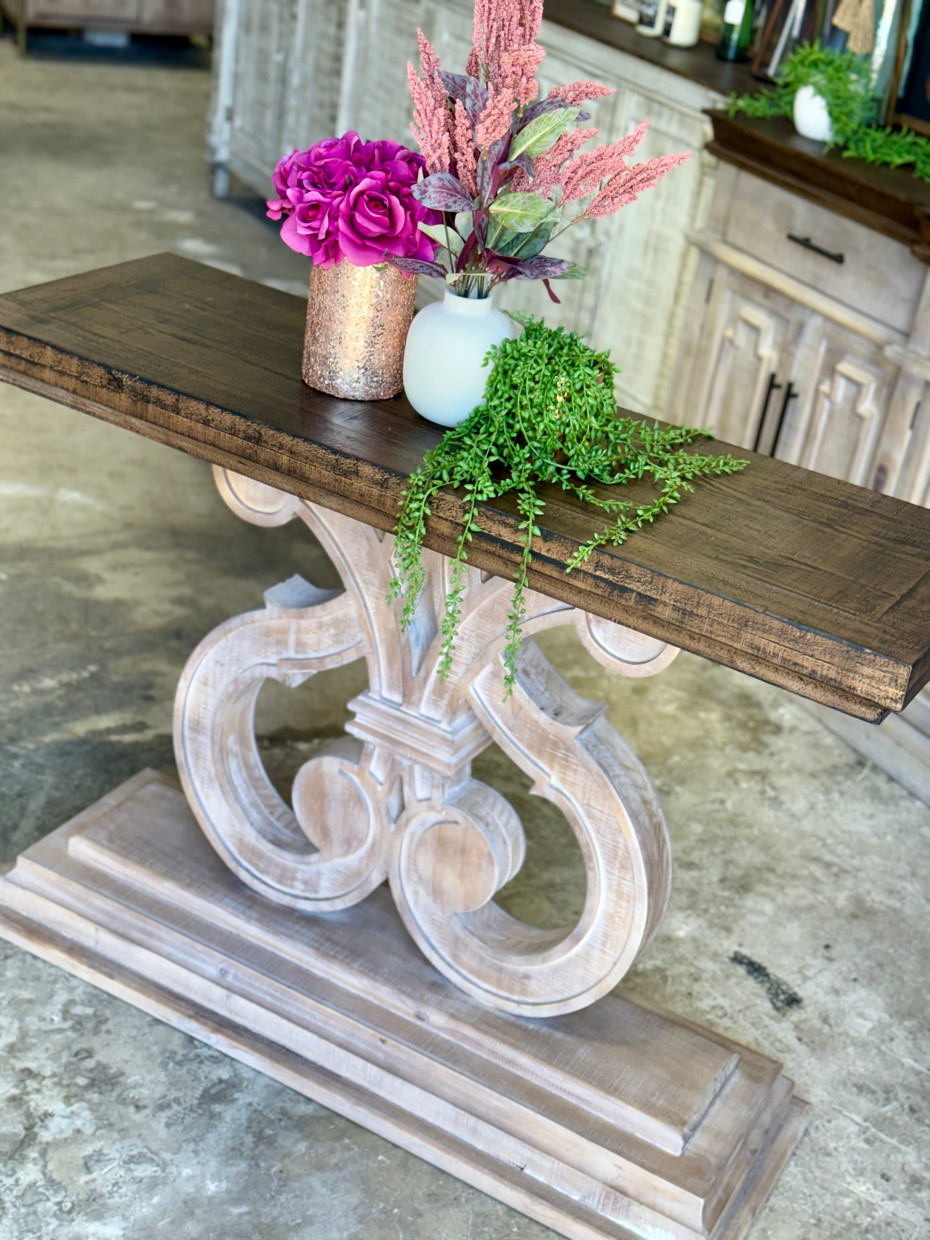 Harp Entryway-Soft Drift/Honeywood