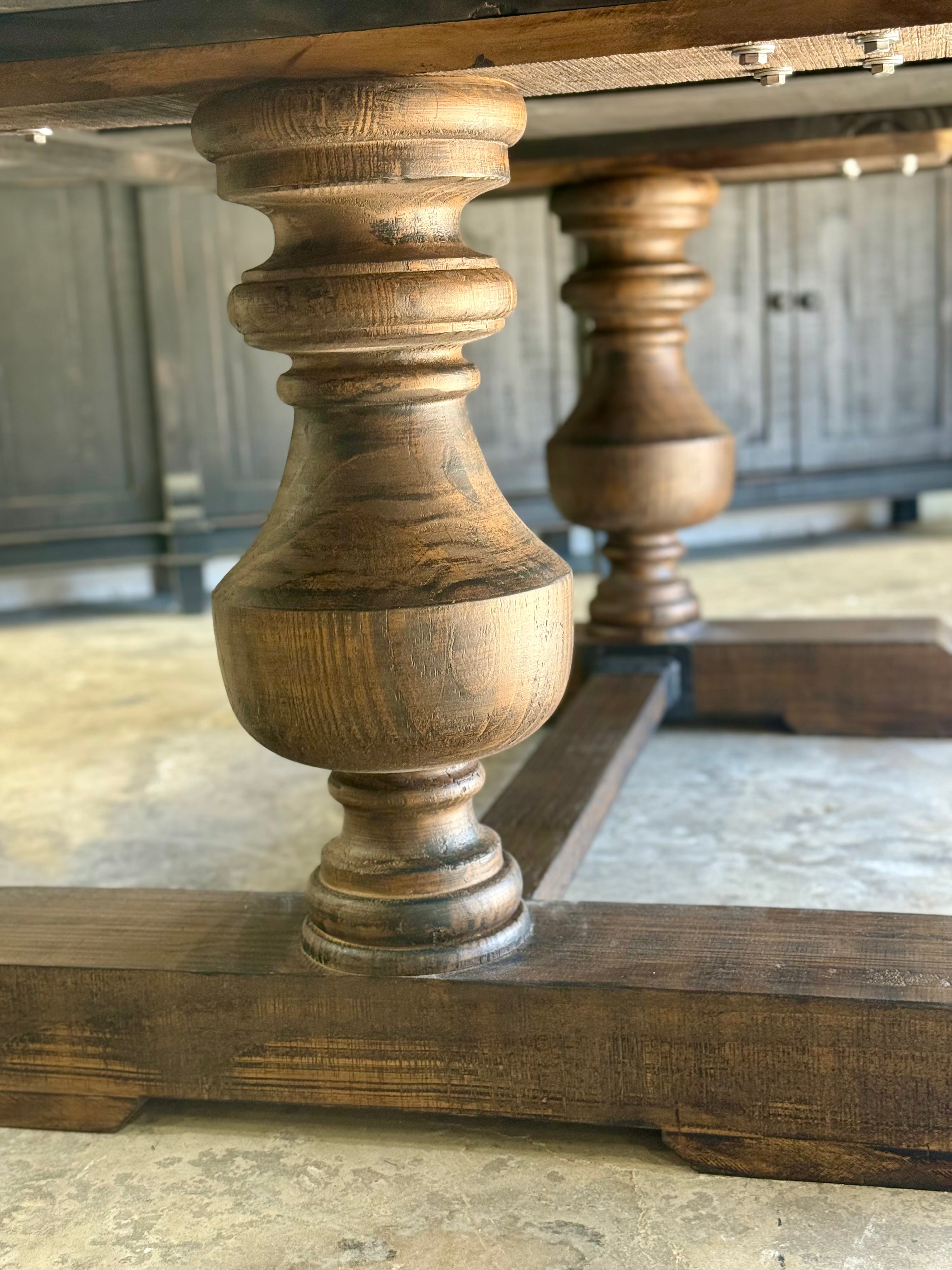 Hannah 7 Foot Dining Table Set With Chairs-Honeywood™