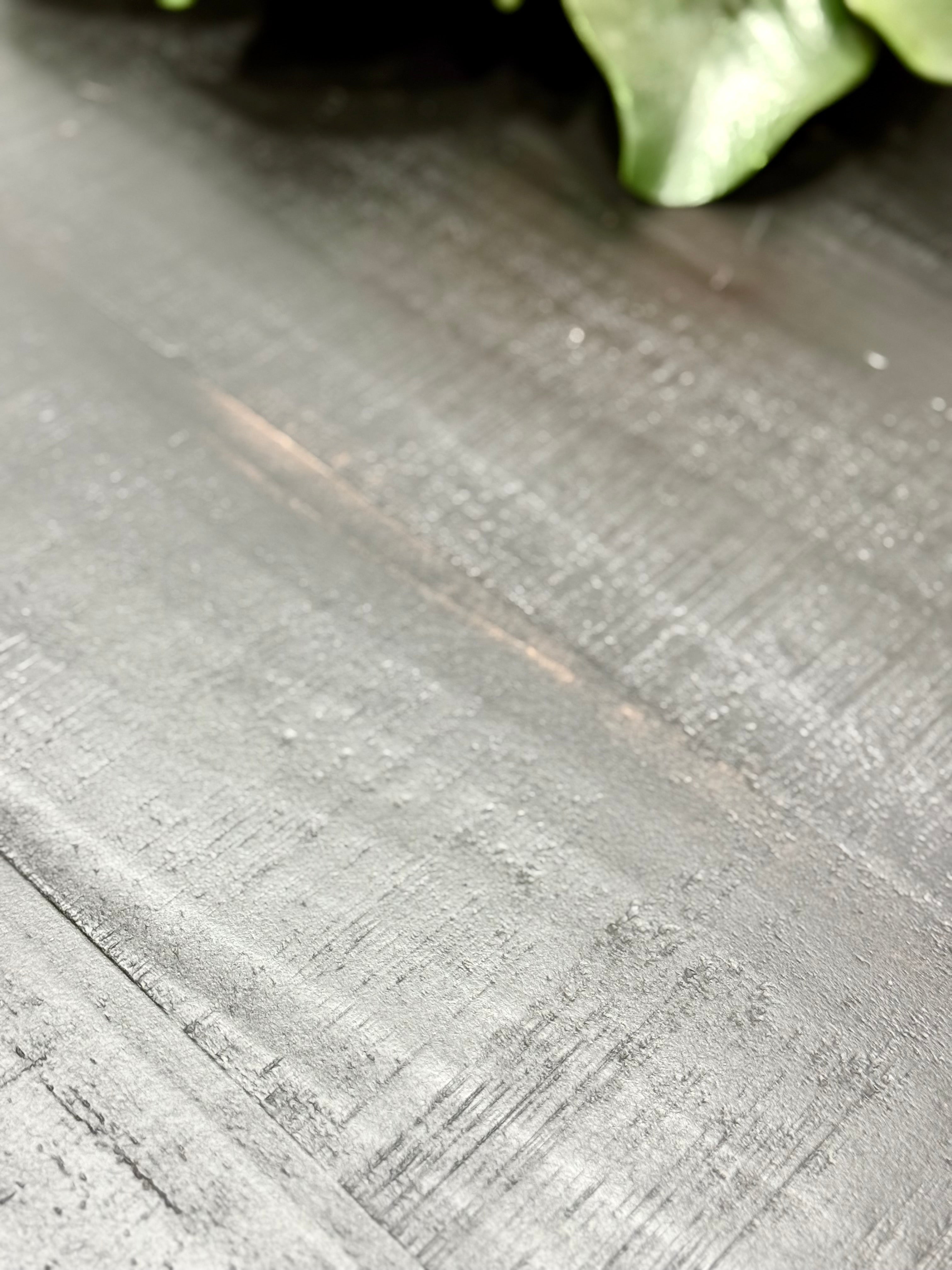 Lilly 60" Round Table - Handrubbed Black