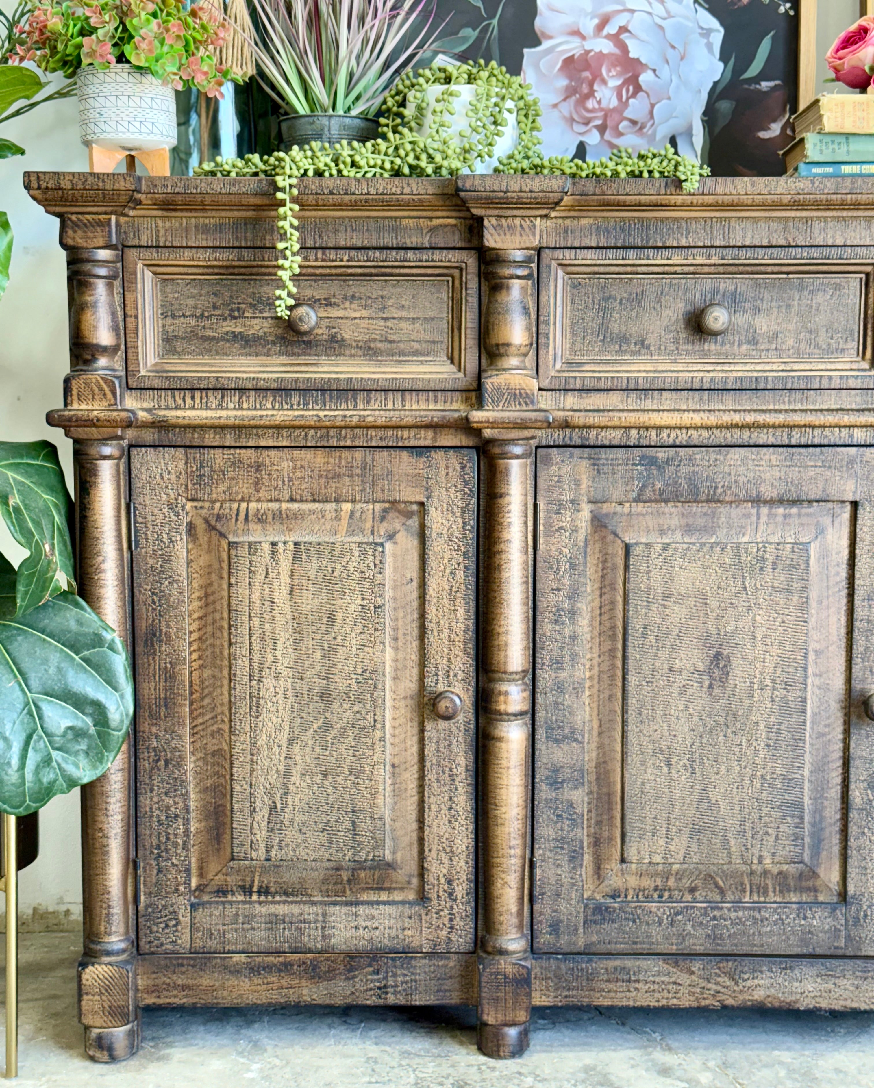 Novah 4-Door Console-Honeywood™