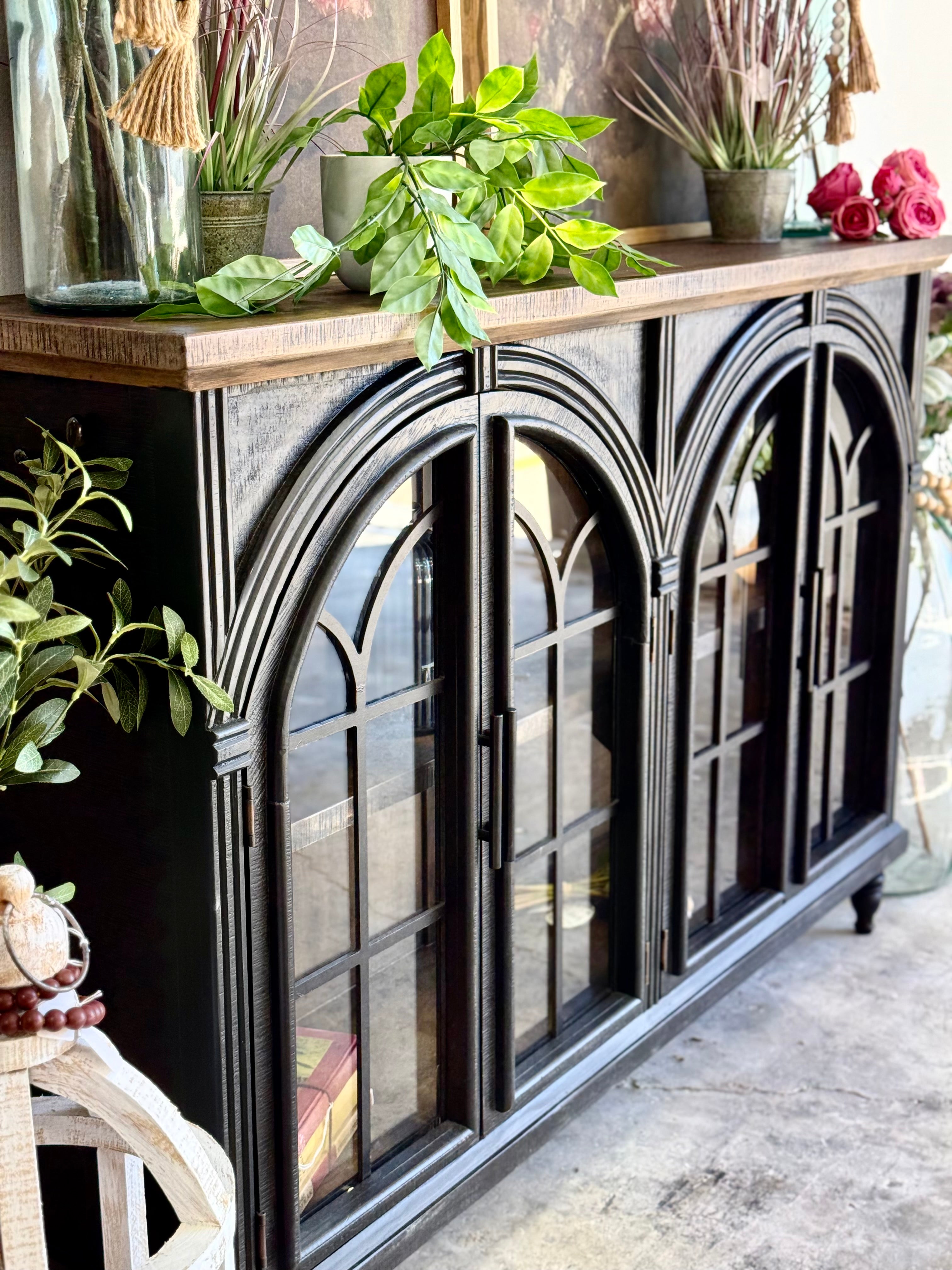 Colette Console-Black/Sparrow