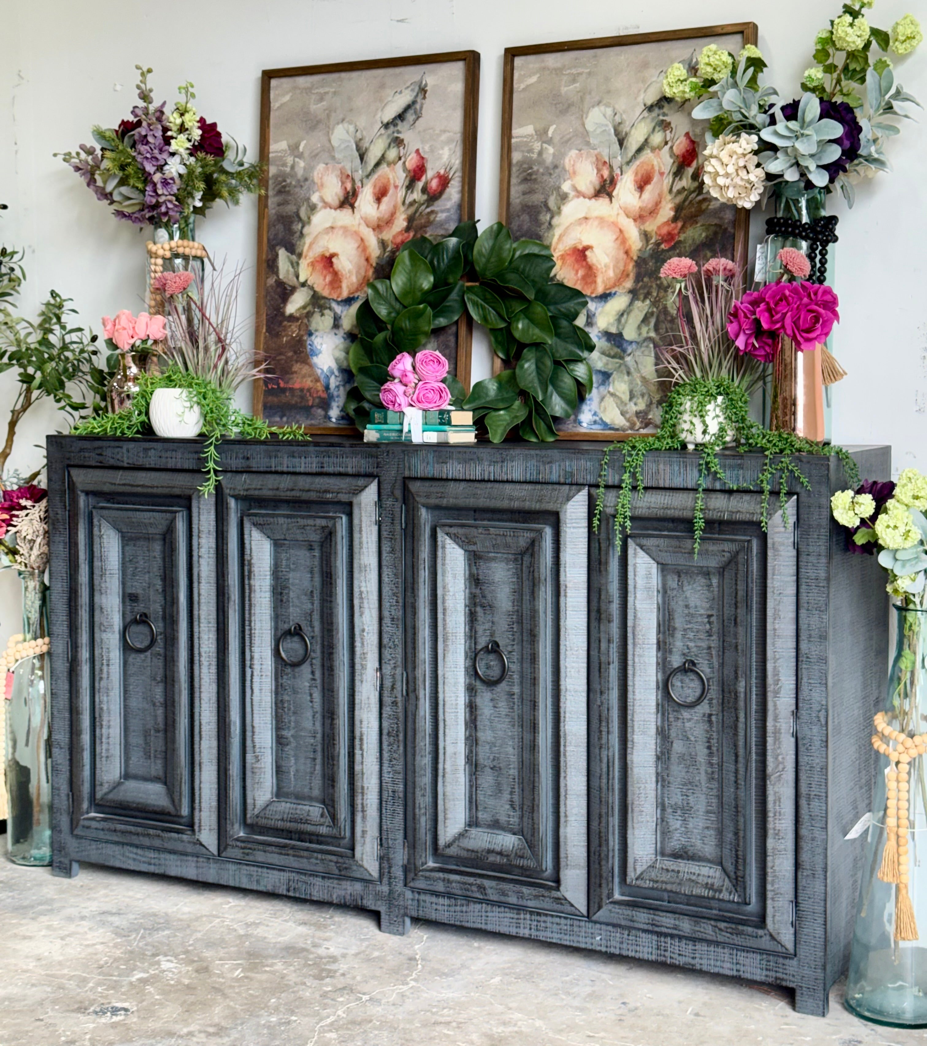 Imperia 4 Door Console-Blue Dusk