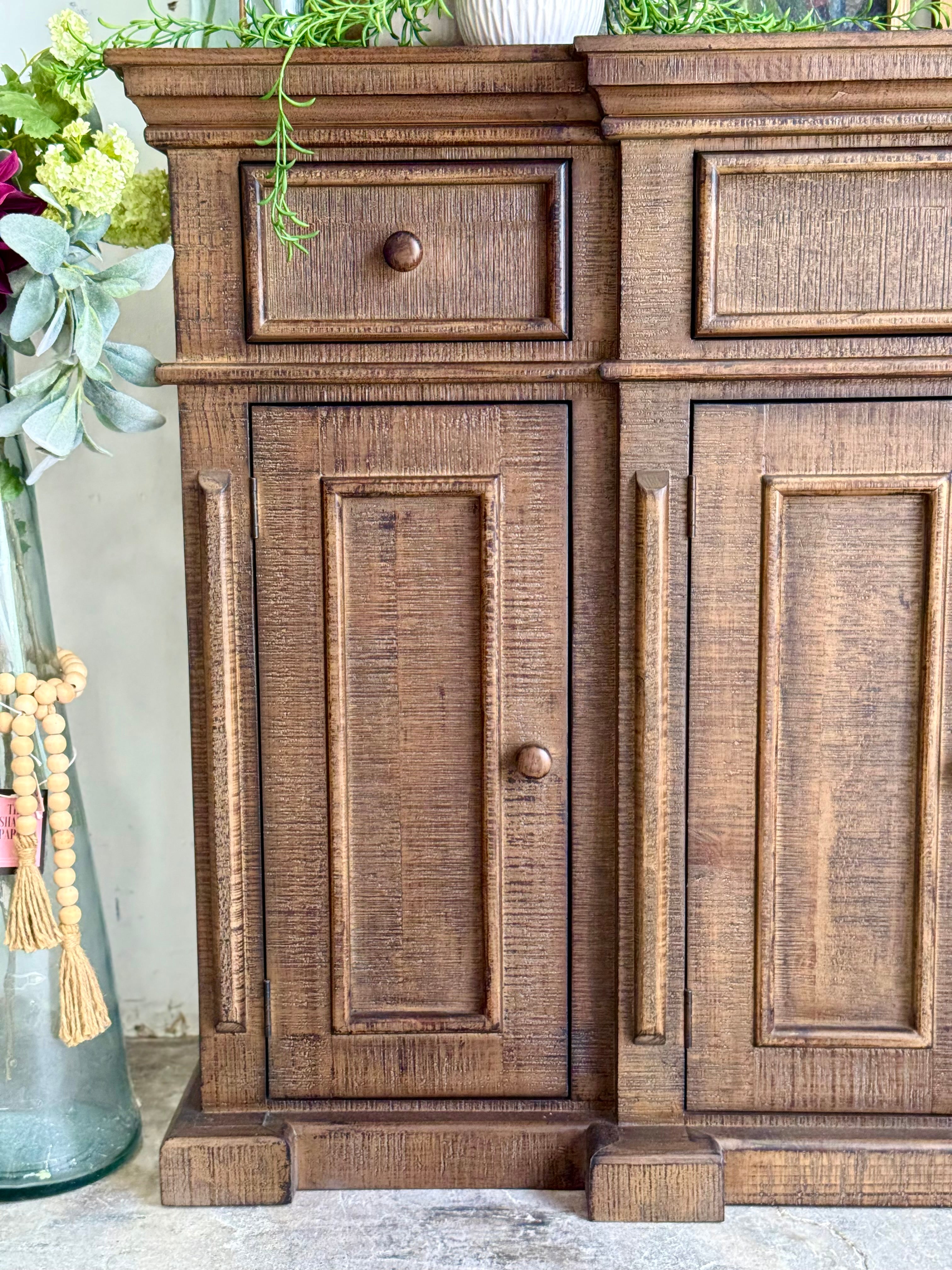 Lindsey 4-Door Console-Honeywood™