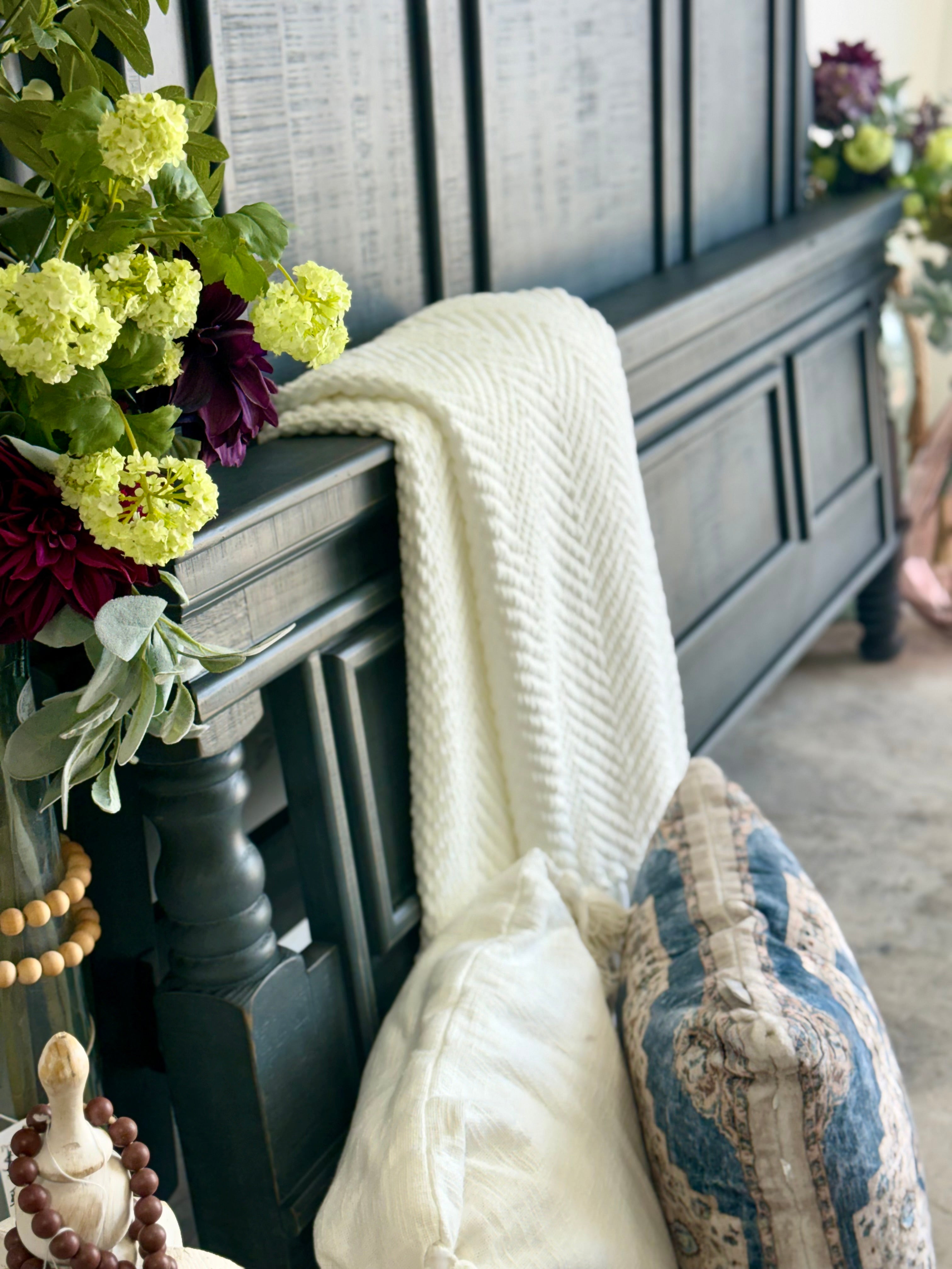 Madison King Bed-Blue Haze™