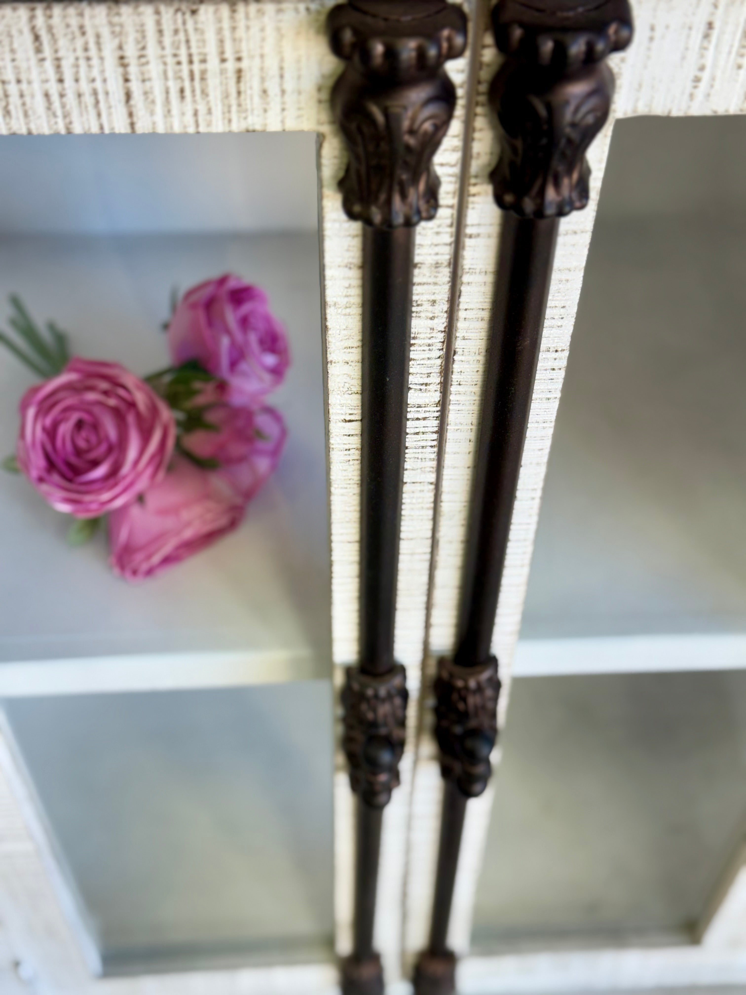 Blakely 4 Door Console-Gray Wheat/Honeywood™