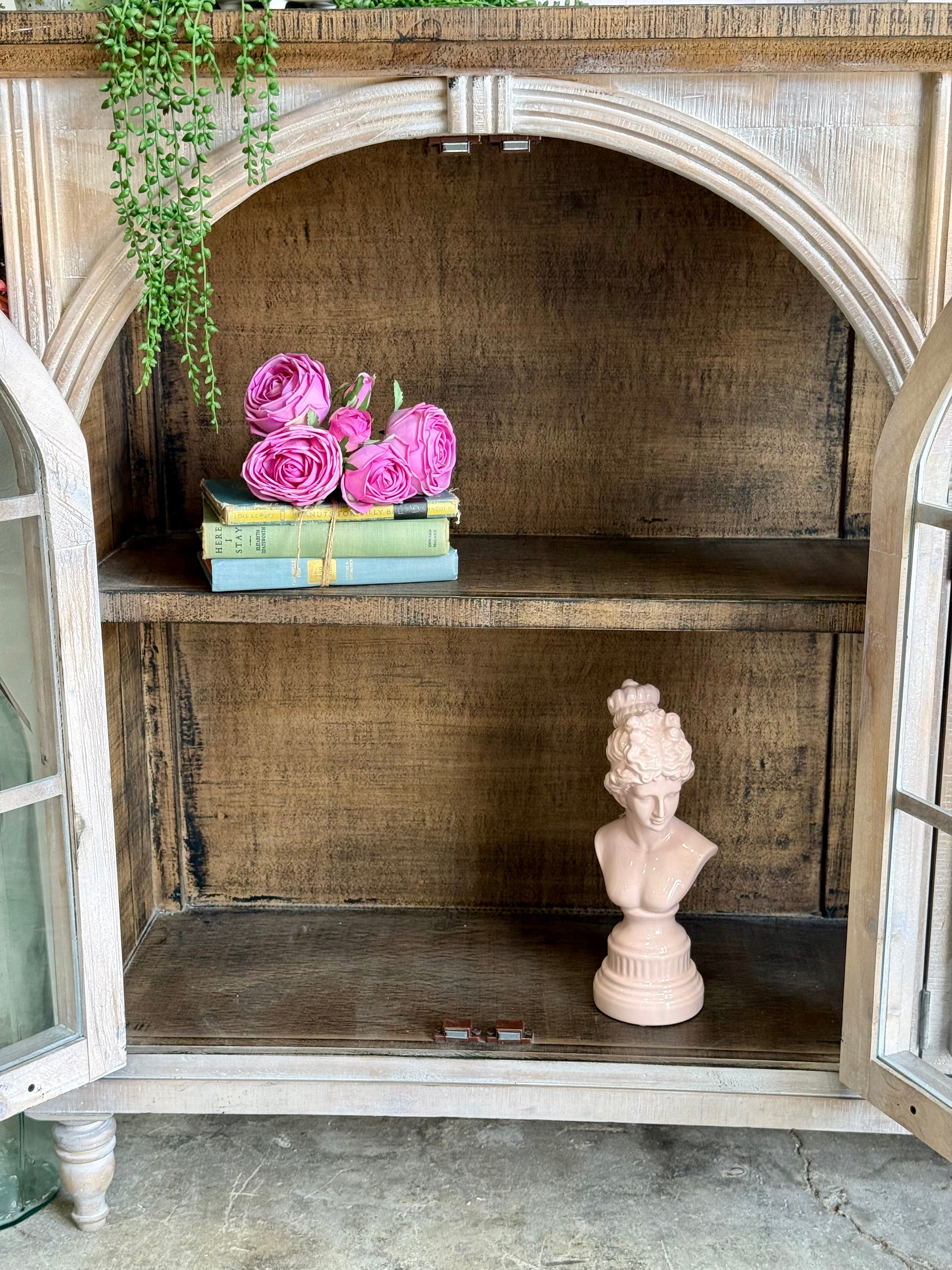 Colette Console-Soft Drift/Honeywood Top/Interior