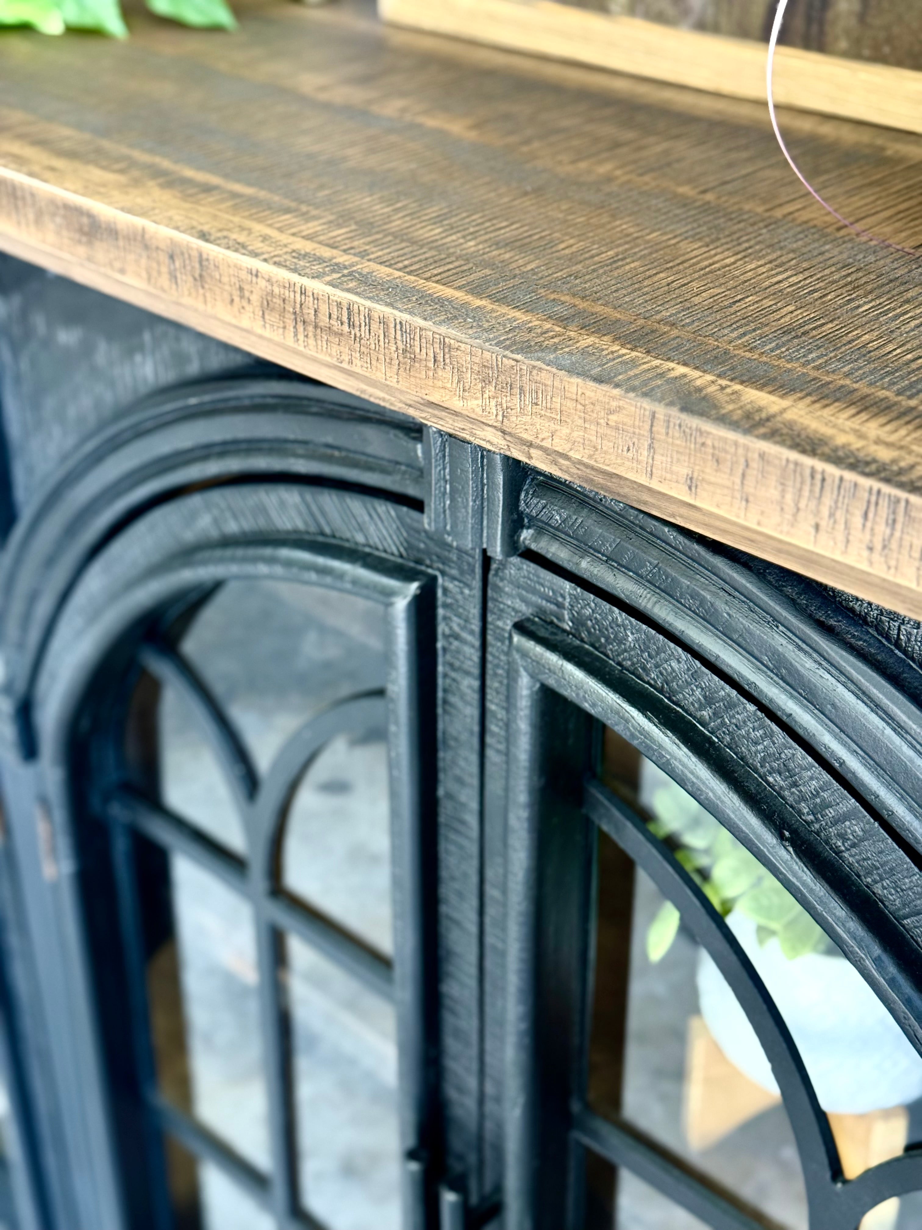 Colette Console-Black/Sparrow
