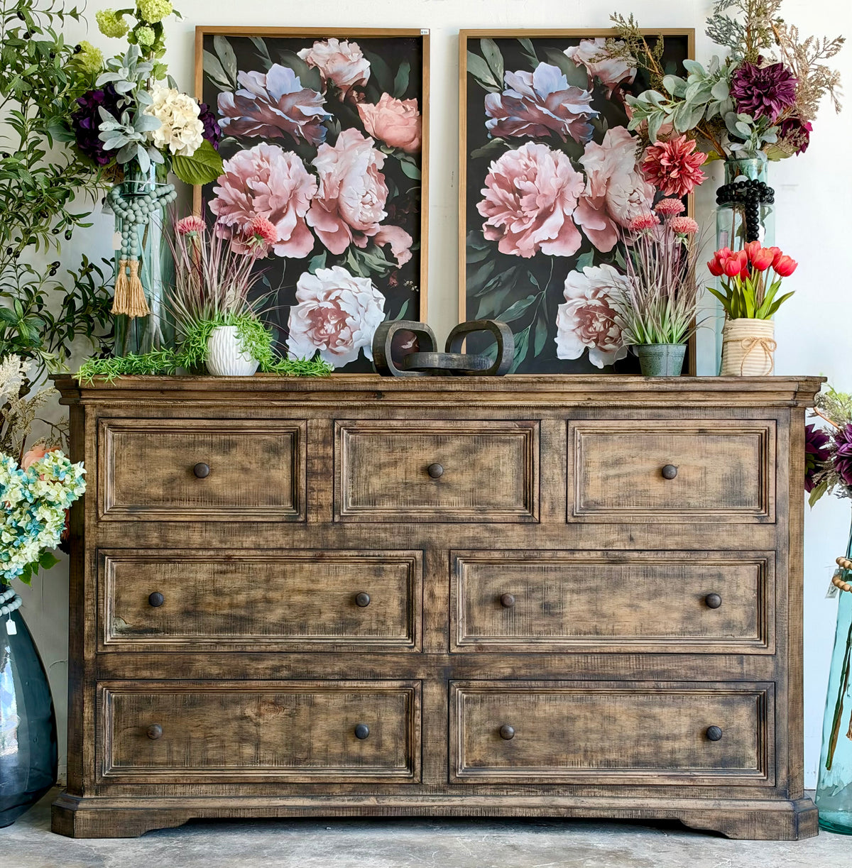 Eden Dresser- Pecan