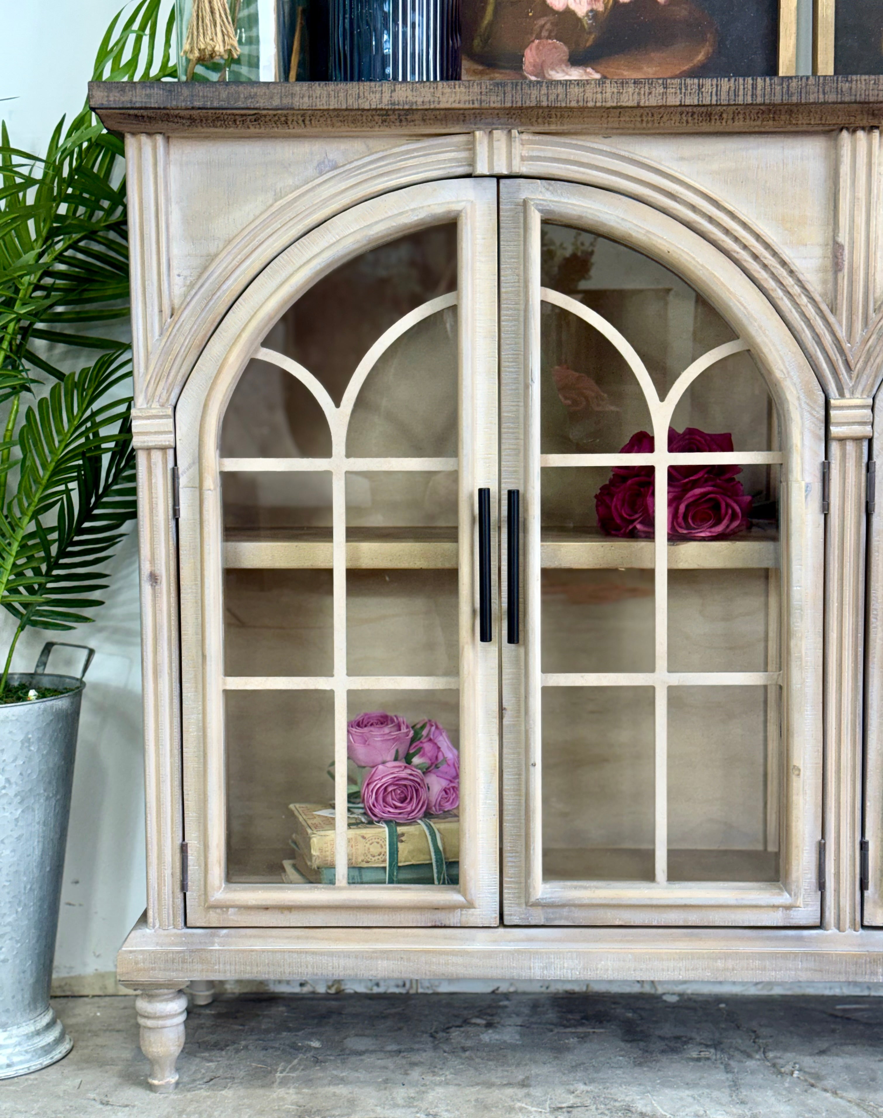 Colette Console-Soft Drift/Honeywood