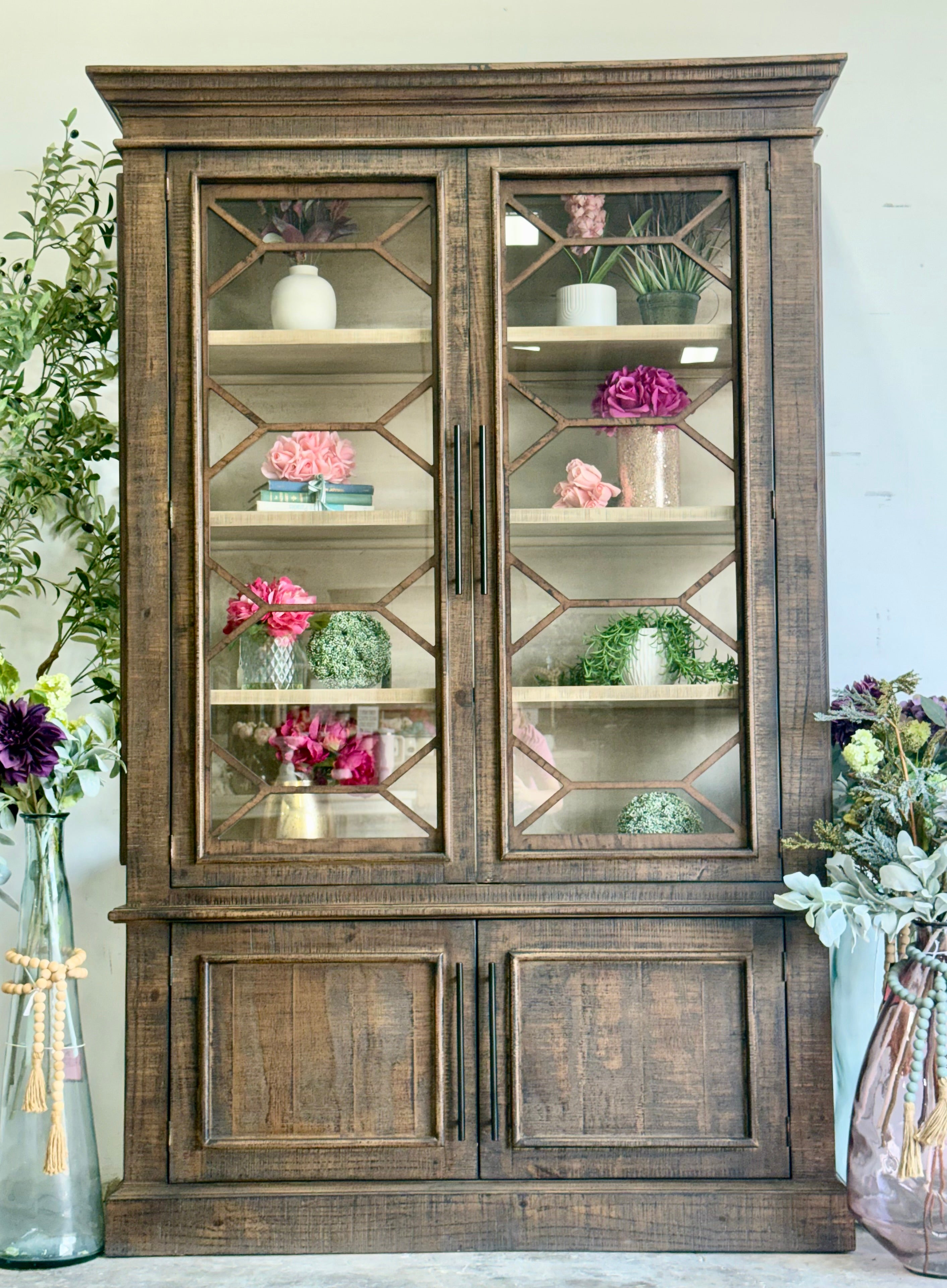 Eden Vitrine-Honeywood/Dove