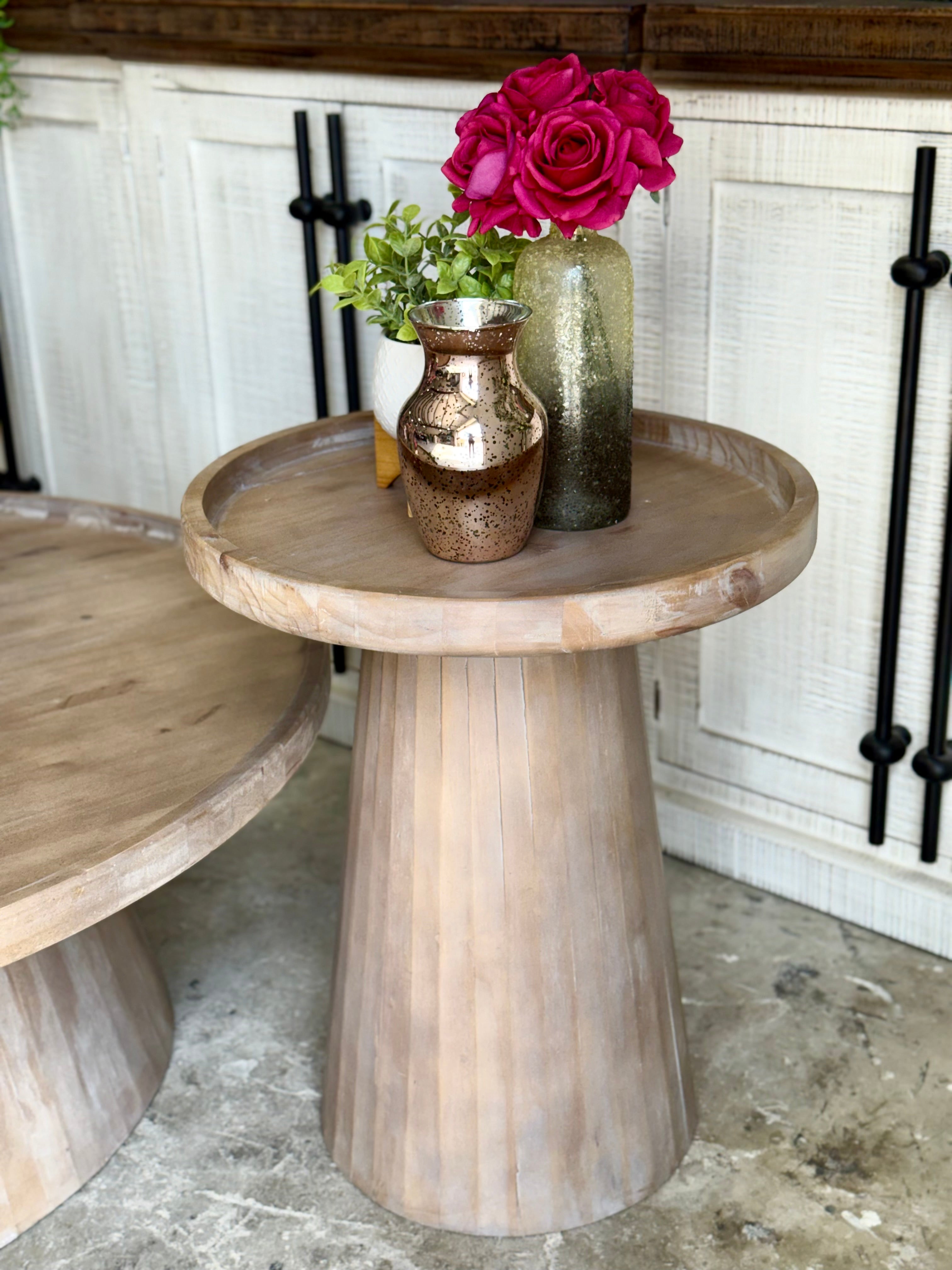 Kennedy Side Table-Soft Drift