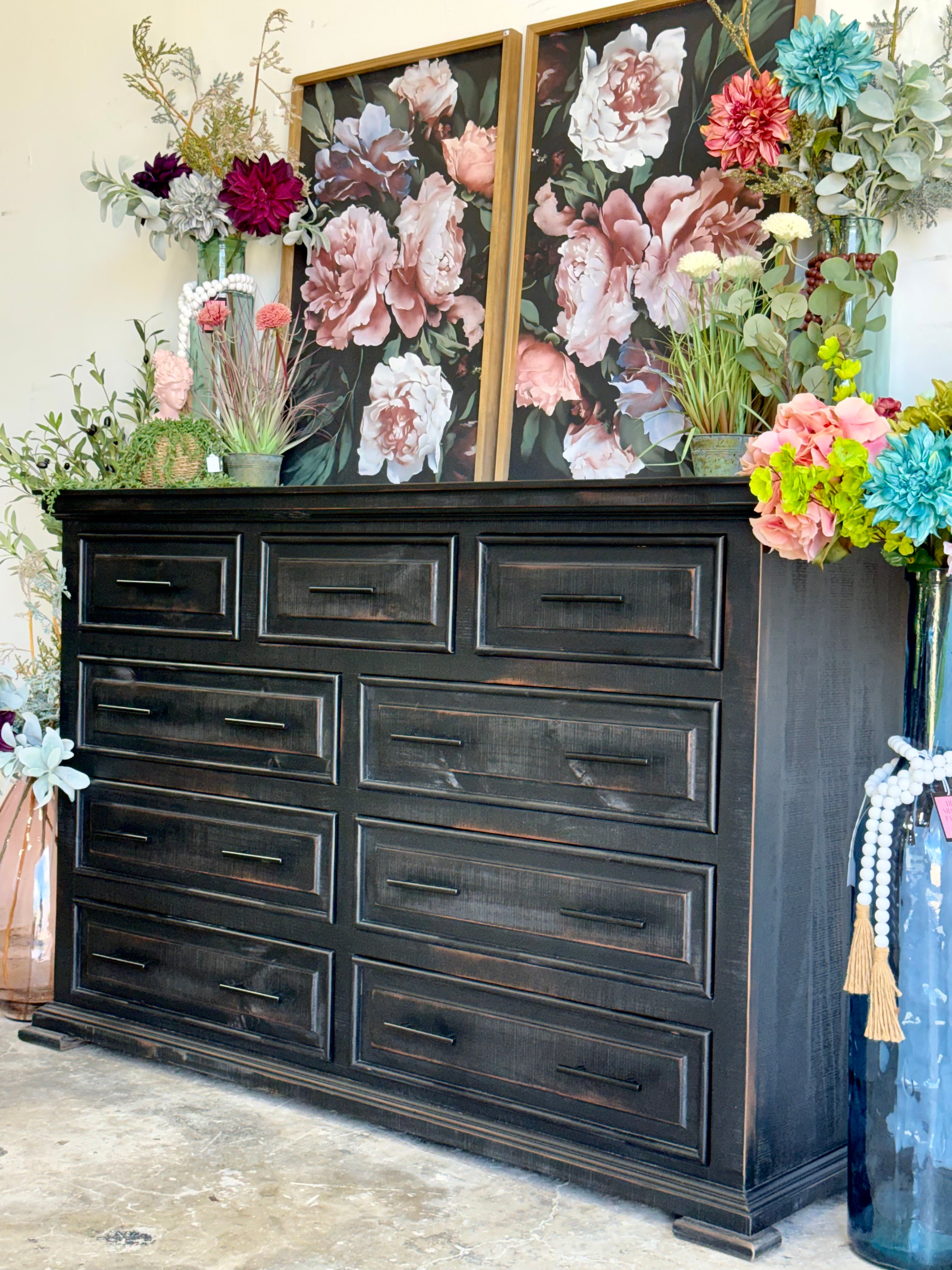 Jessica Dresser- Handrubbed Black