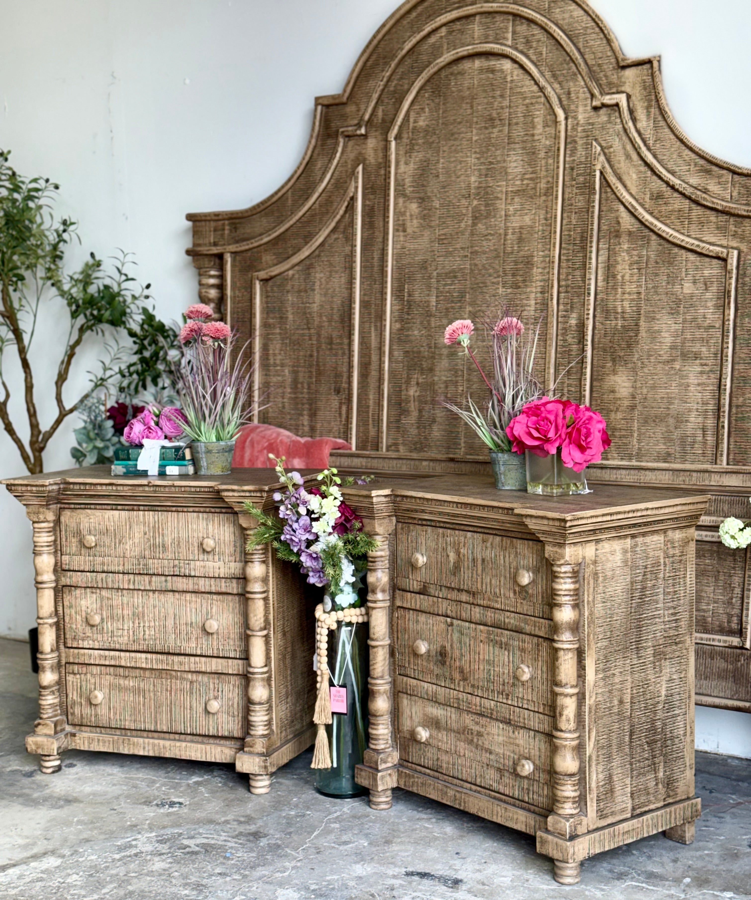 Madison Nightstand-Sandstone