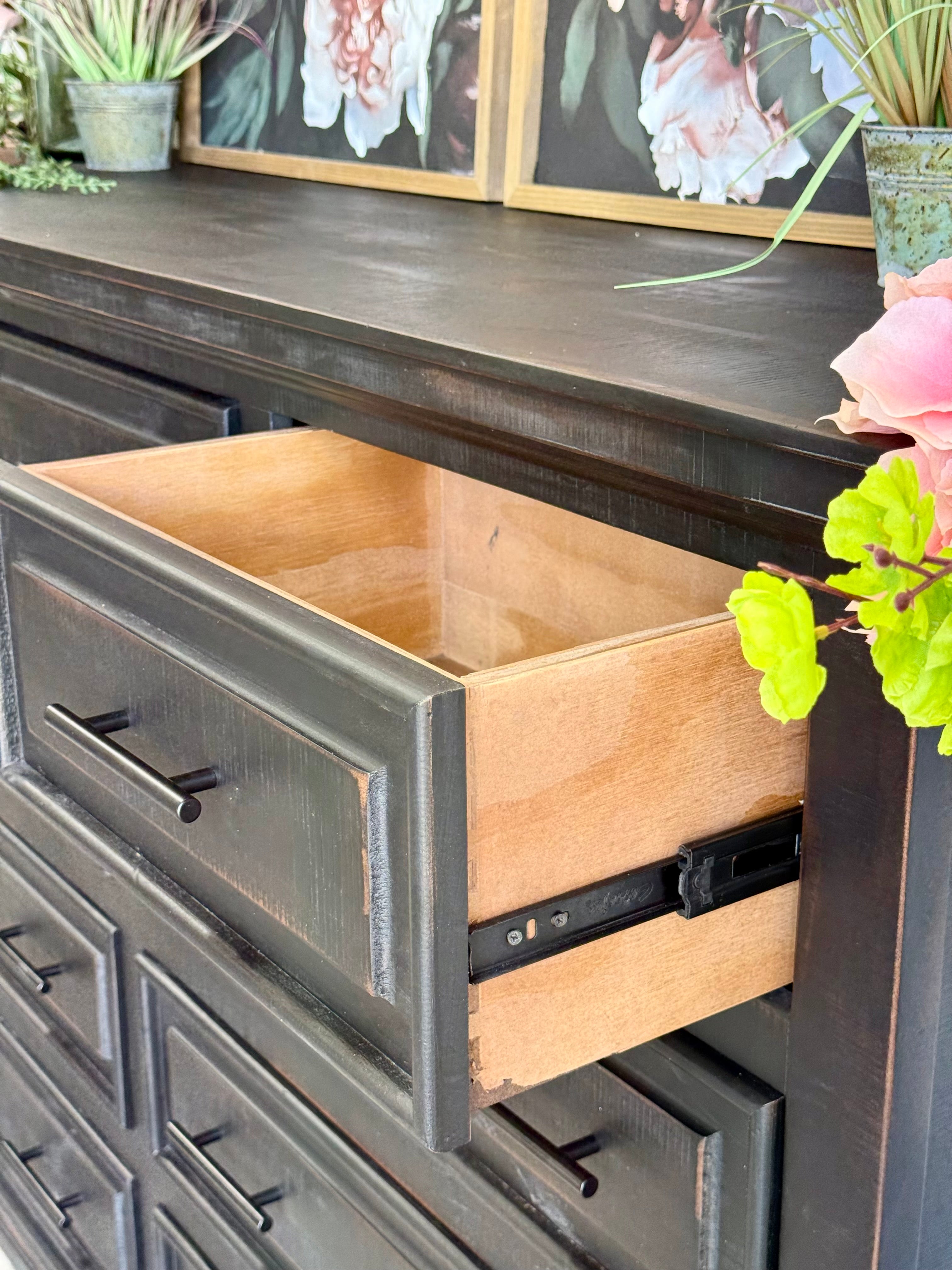 Jessica Dresser- Handrubbed Black