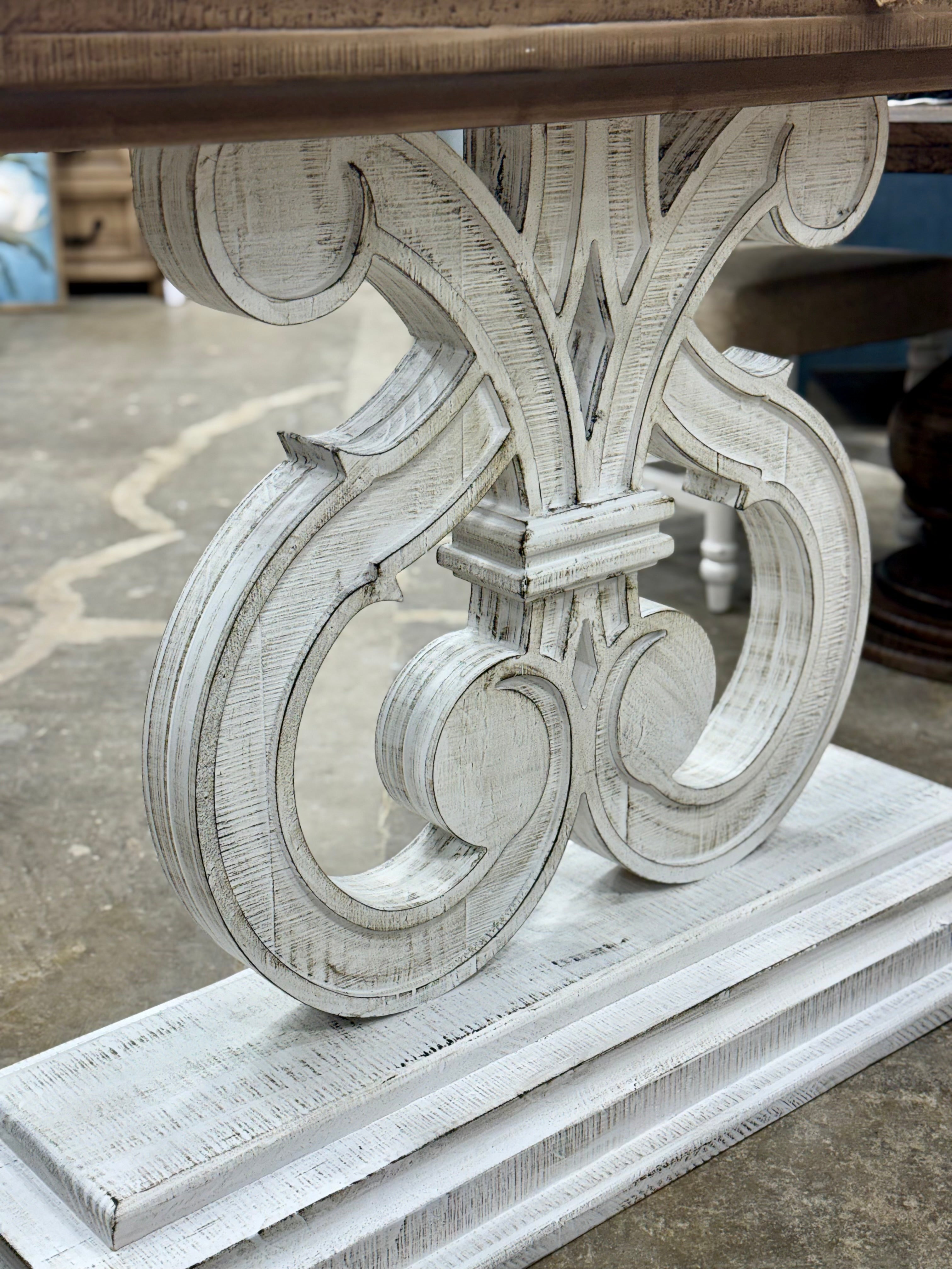 Harp Entryway-White Wheat/Sandstone