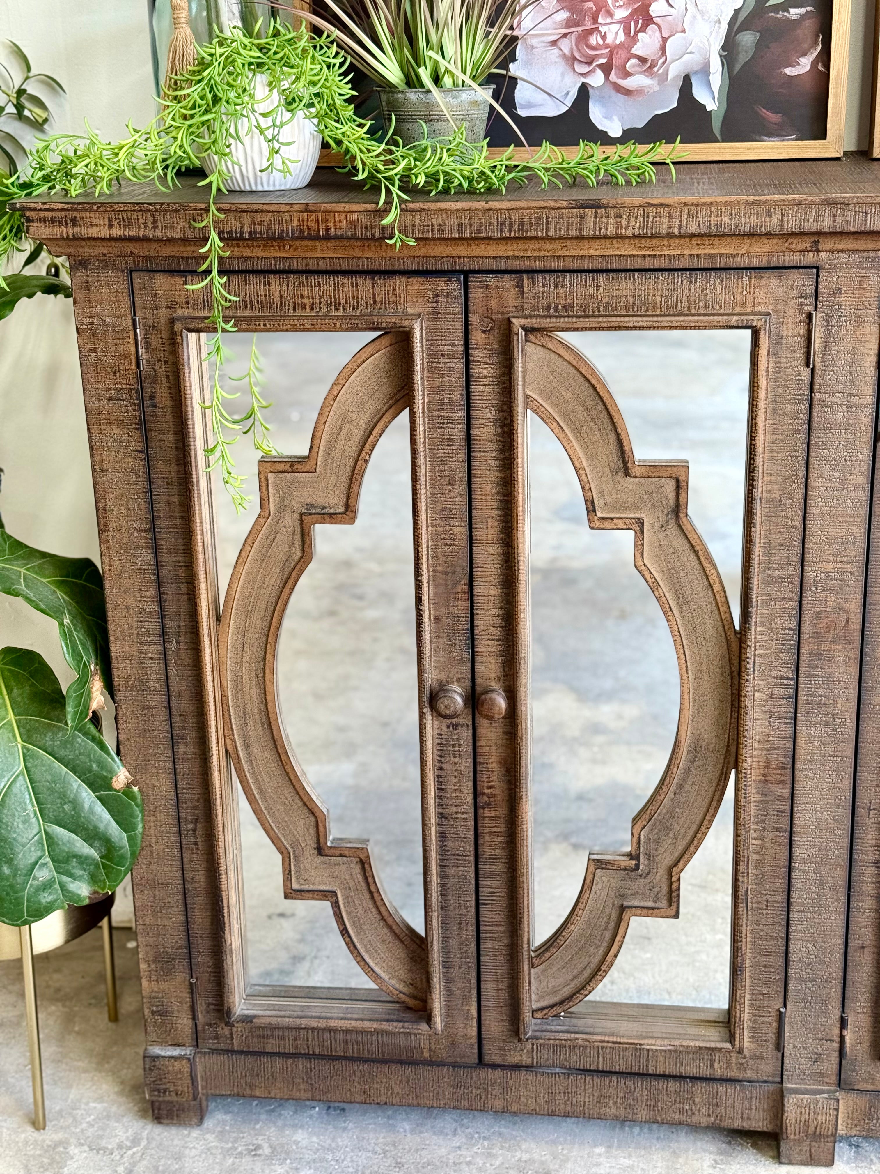 Morgan 6 Door Console-Honeywood
