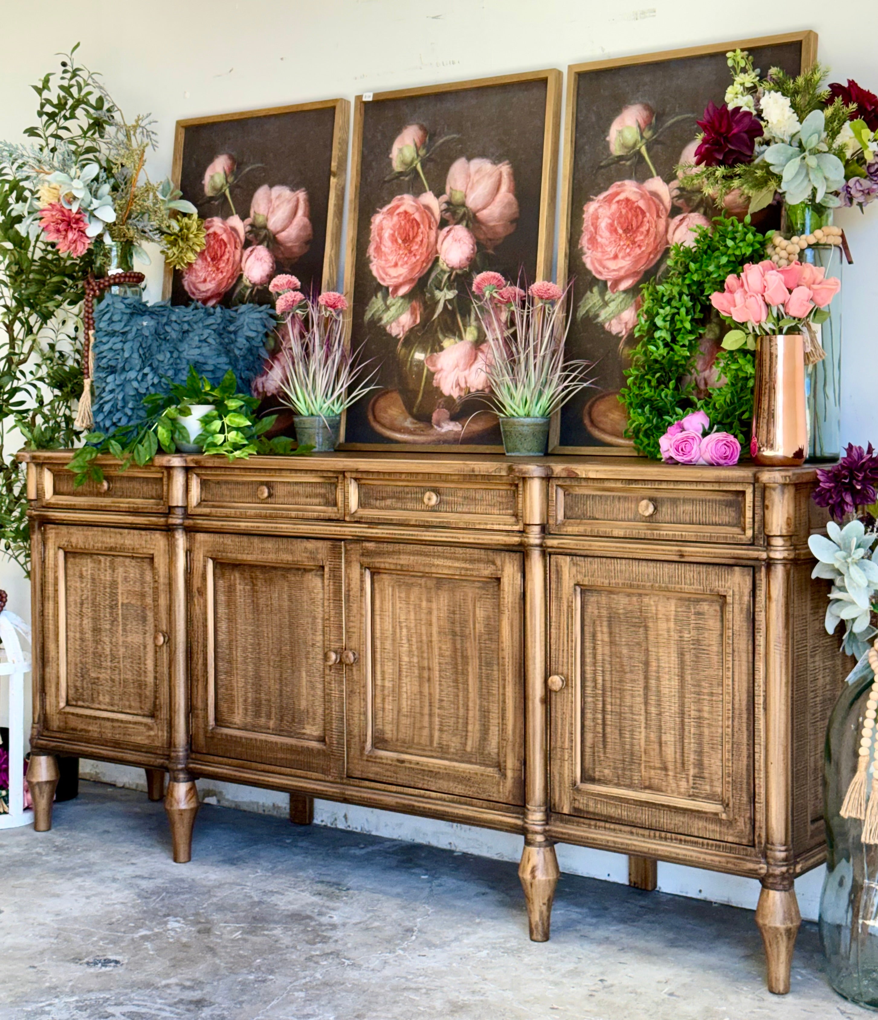 Celine 4 Door Console-Timber