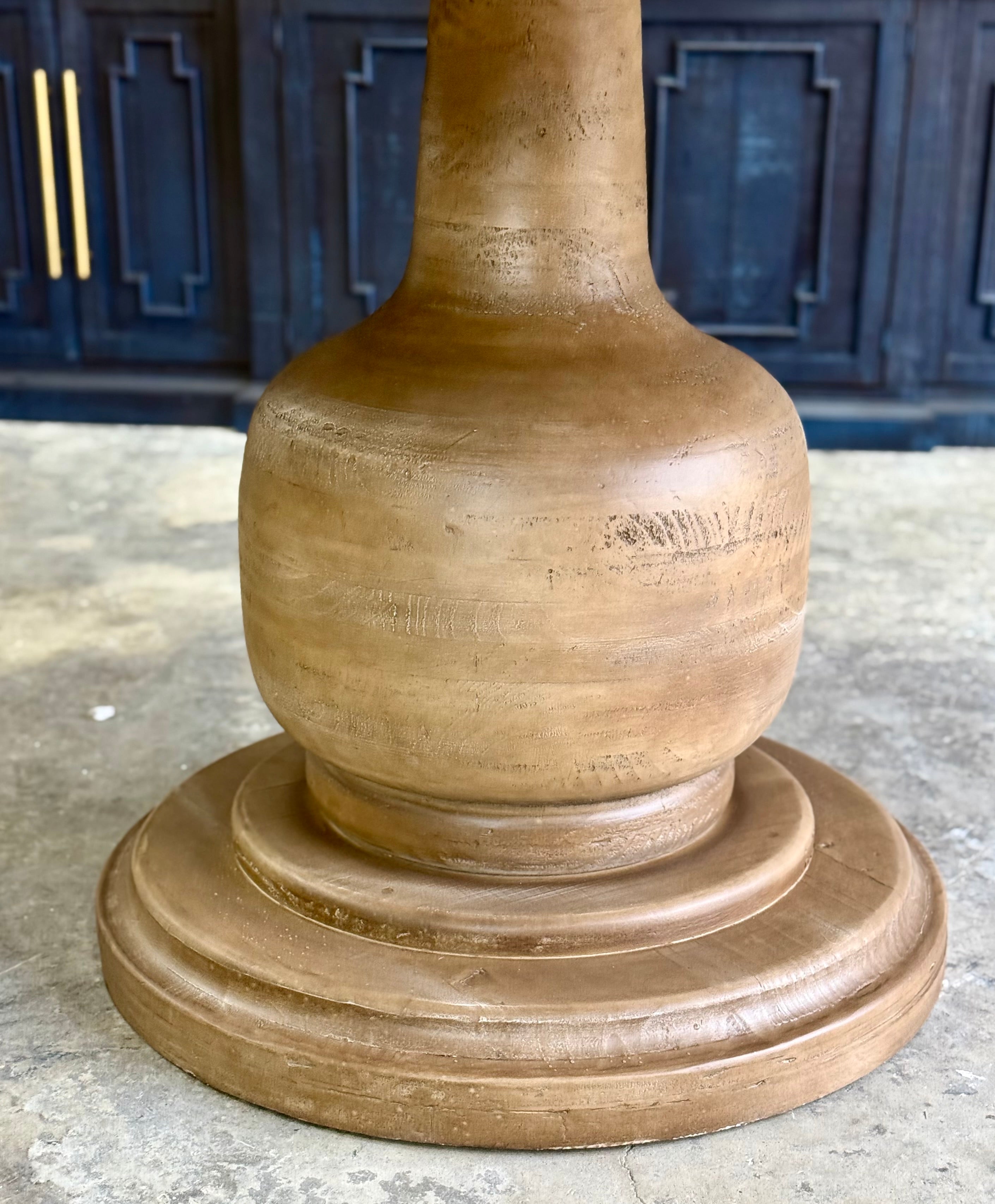 Lilly 60" Round Table-Cappaccino