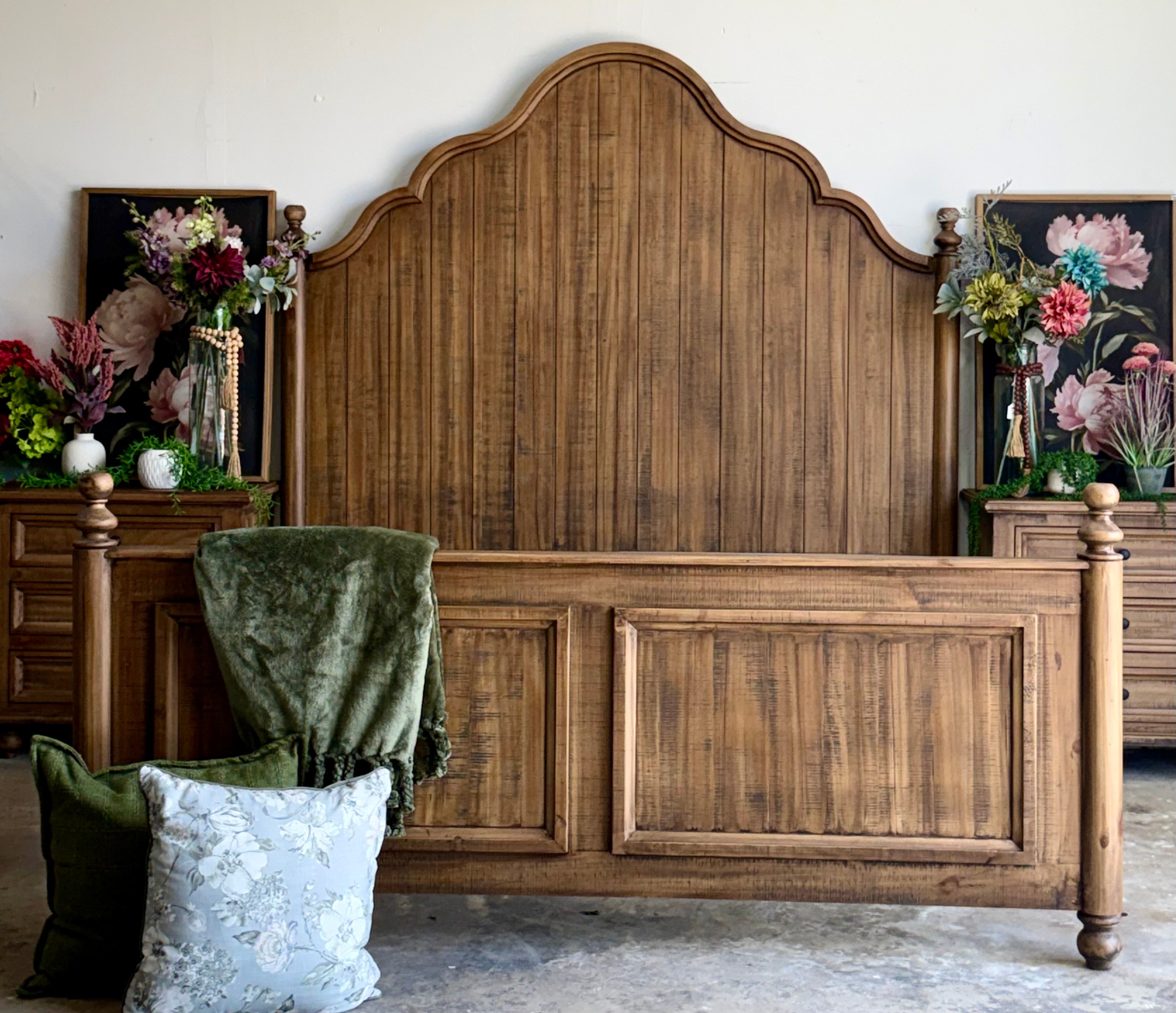 Adele King Bed- Timber™