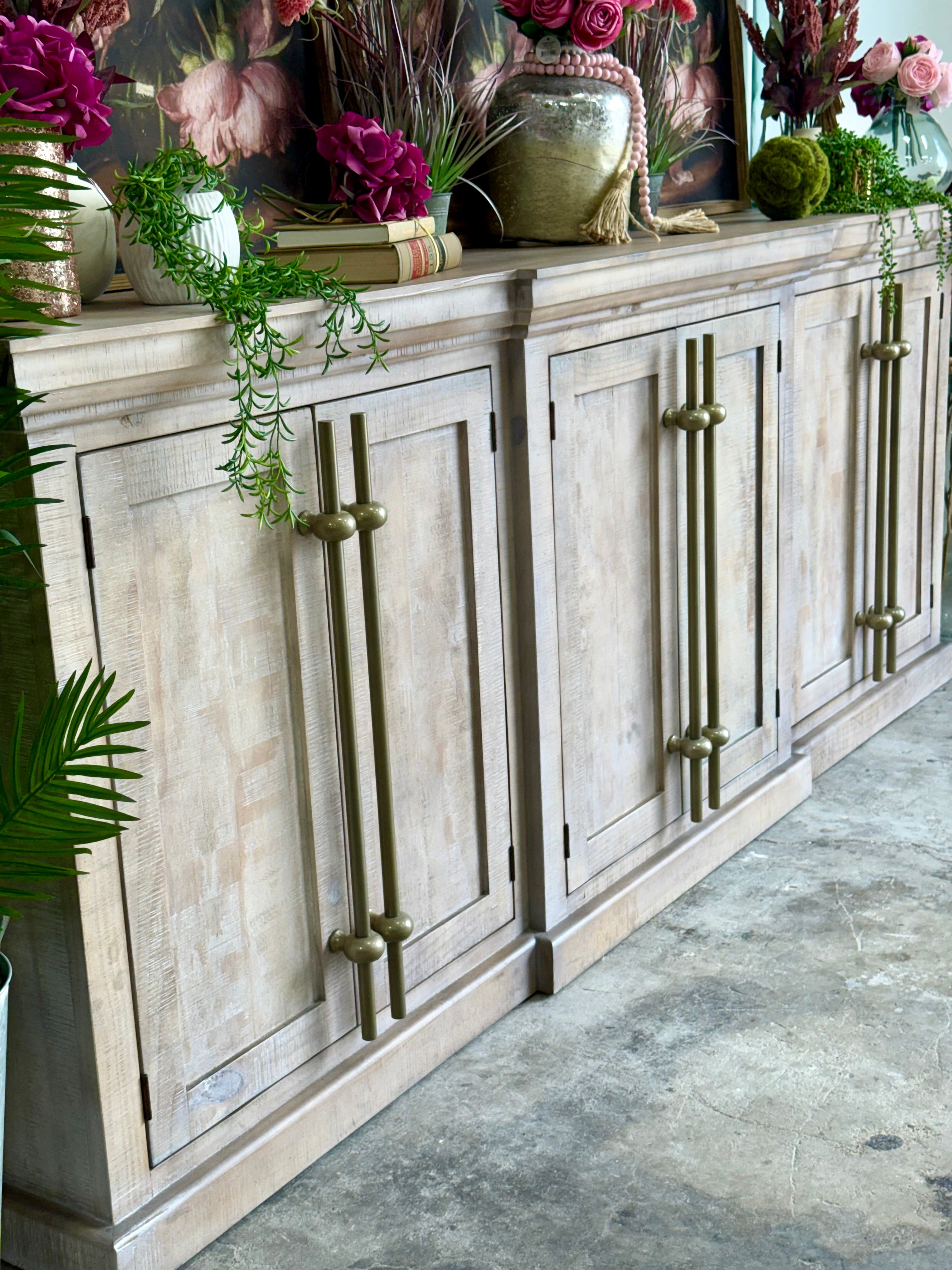 Kylie Console-Soft Drift/Gold