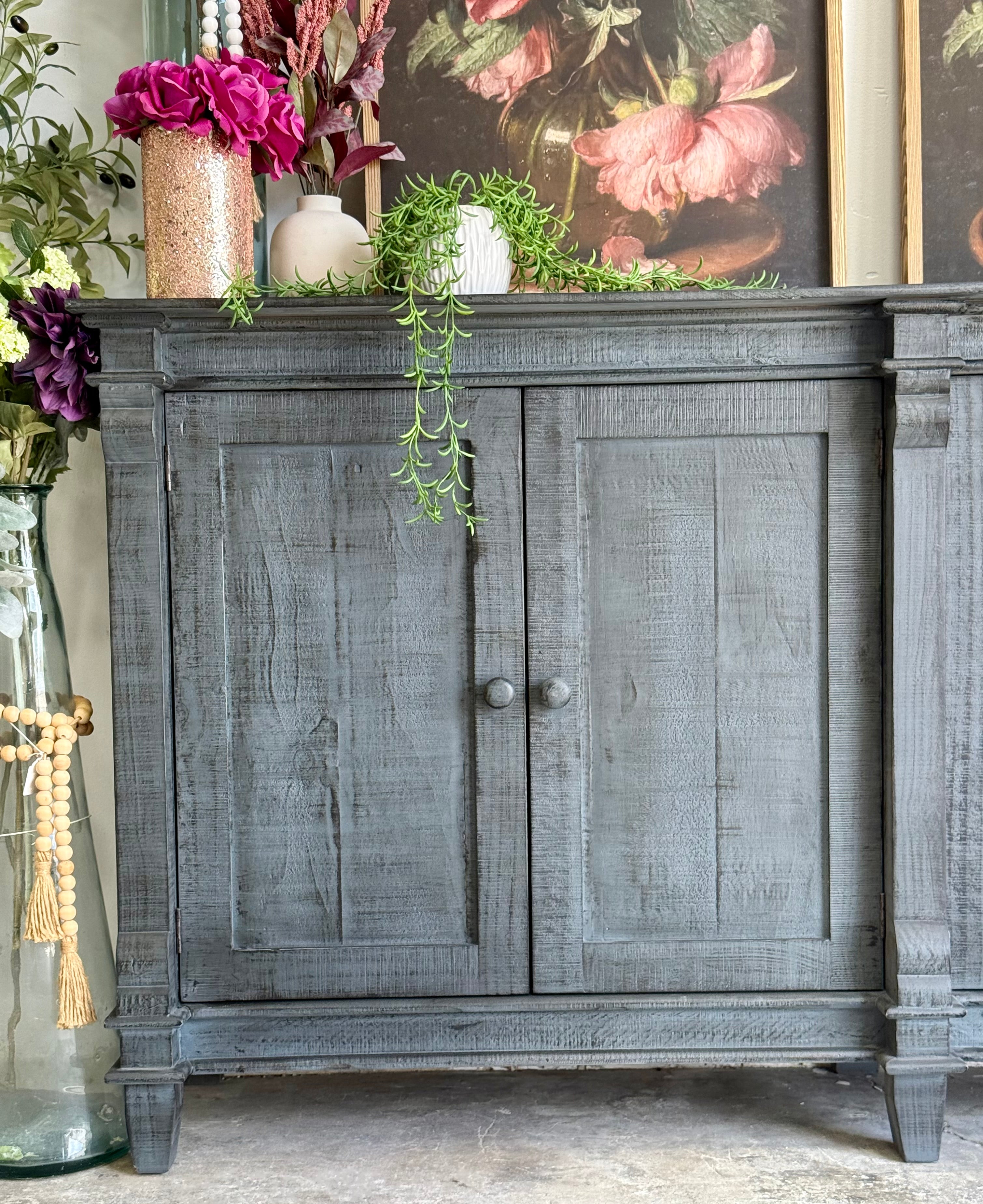 Allison 4 Door Console-Blue Dusk™