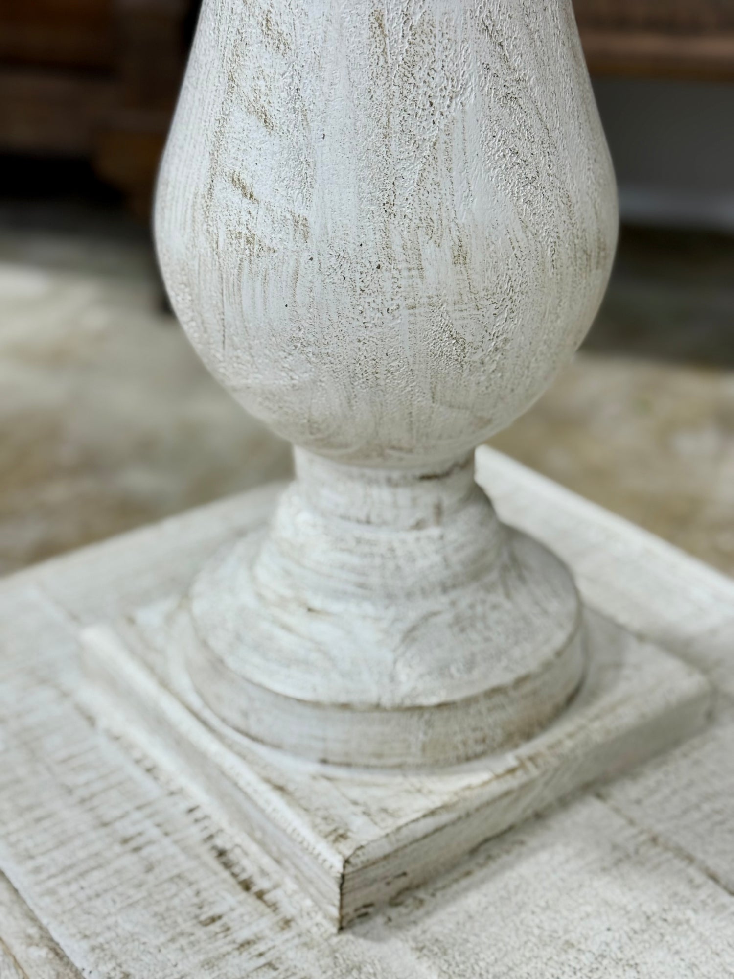 Amber Entryway/Sofa table-White Wheat/Sandstone