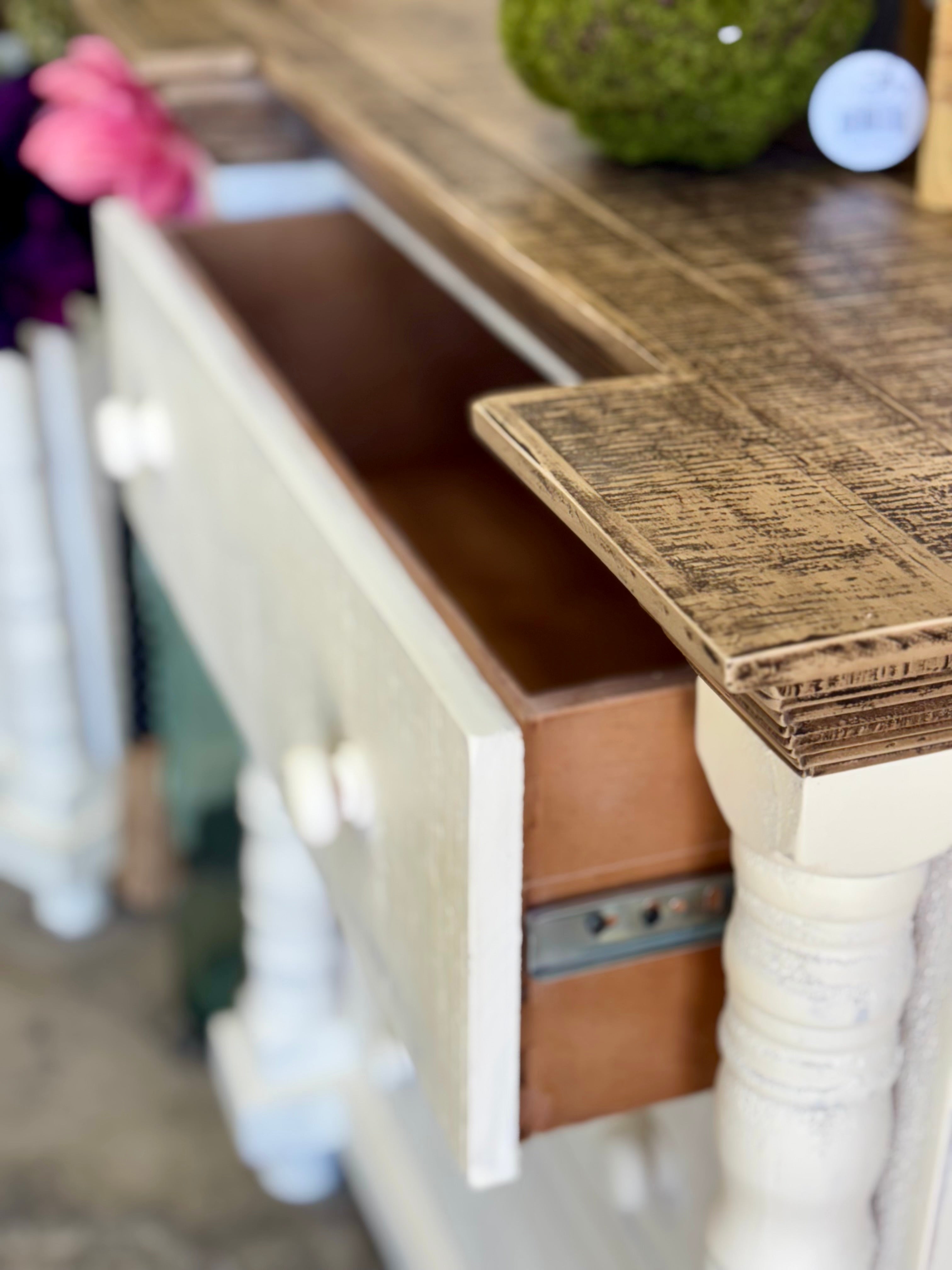Madison Nightstand-Creamy Linen™/Sandstone