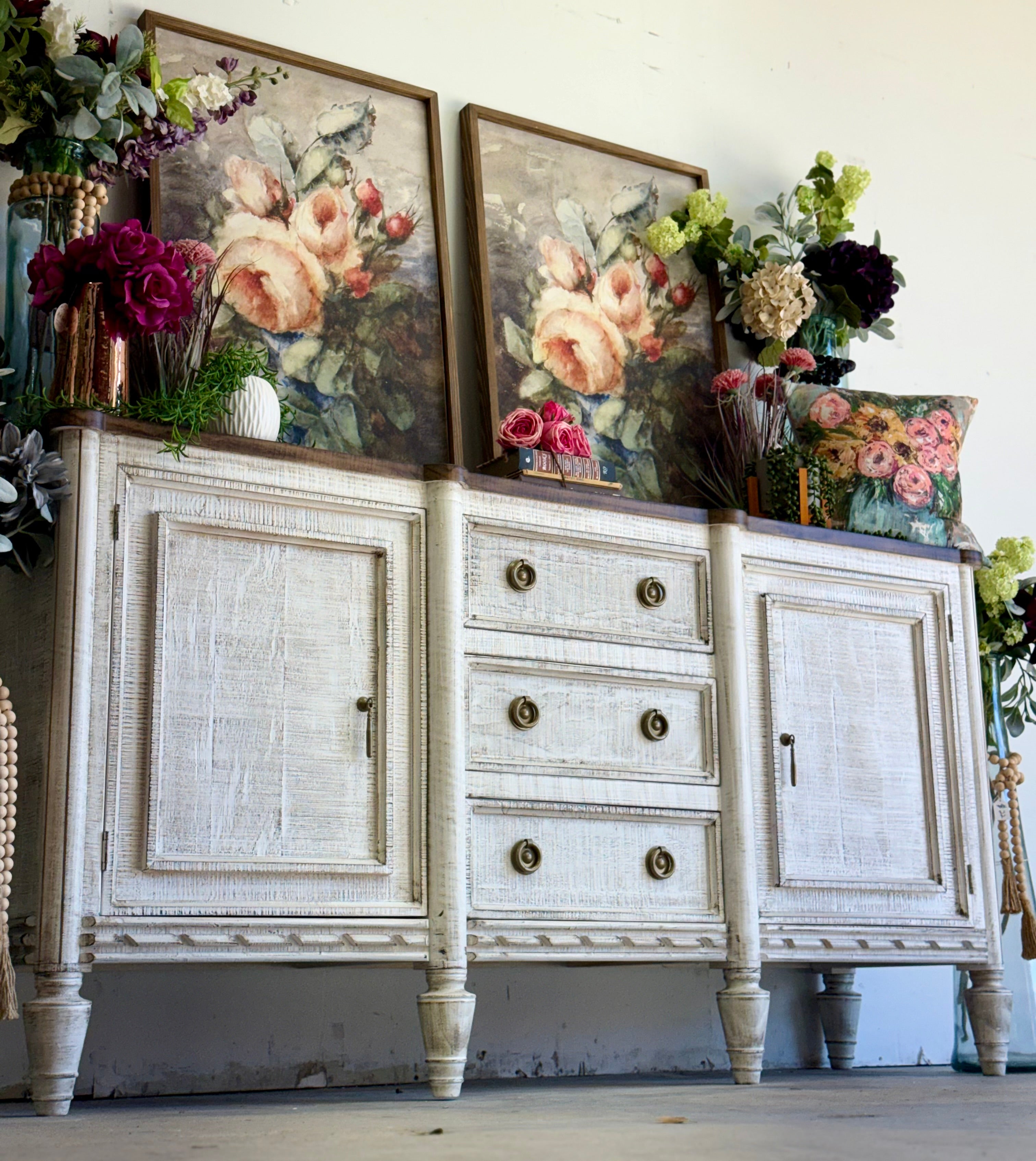 Juliette Console-Toasted Wheat/Honeywood™