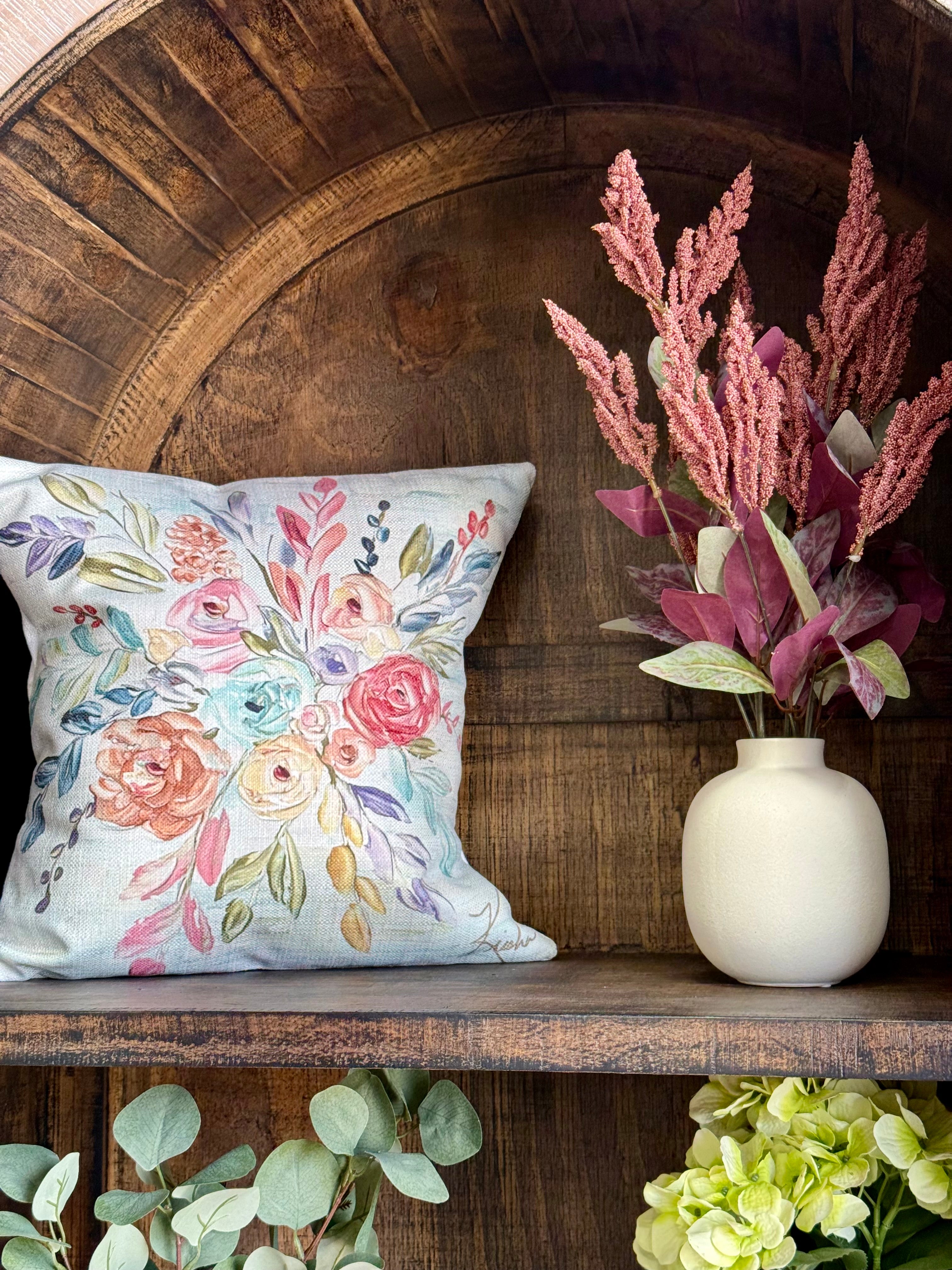 Libby Domed Vitrine- Soft Drift/Honeywood