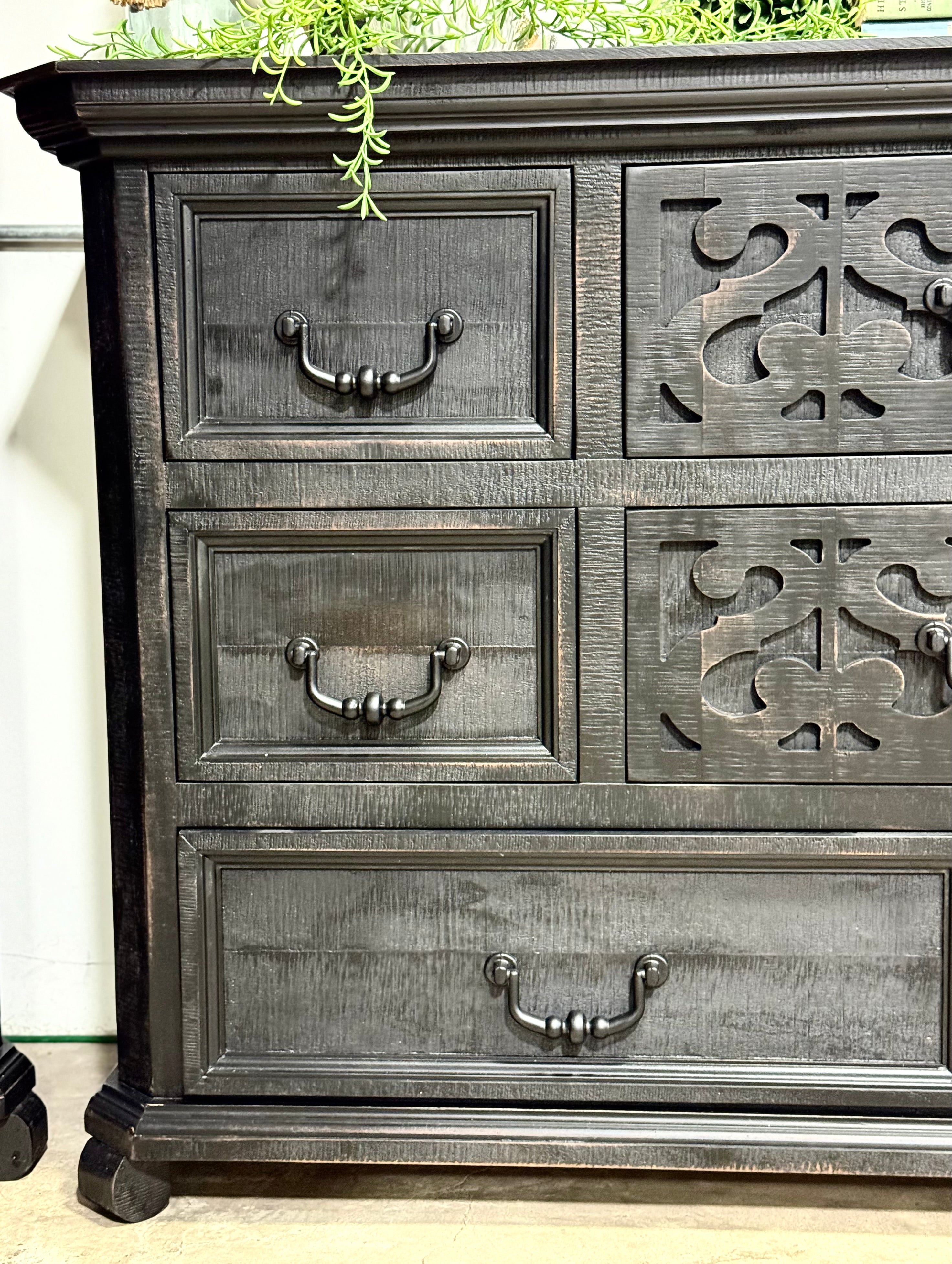 Harper Dresser-Handrubbed Black