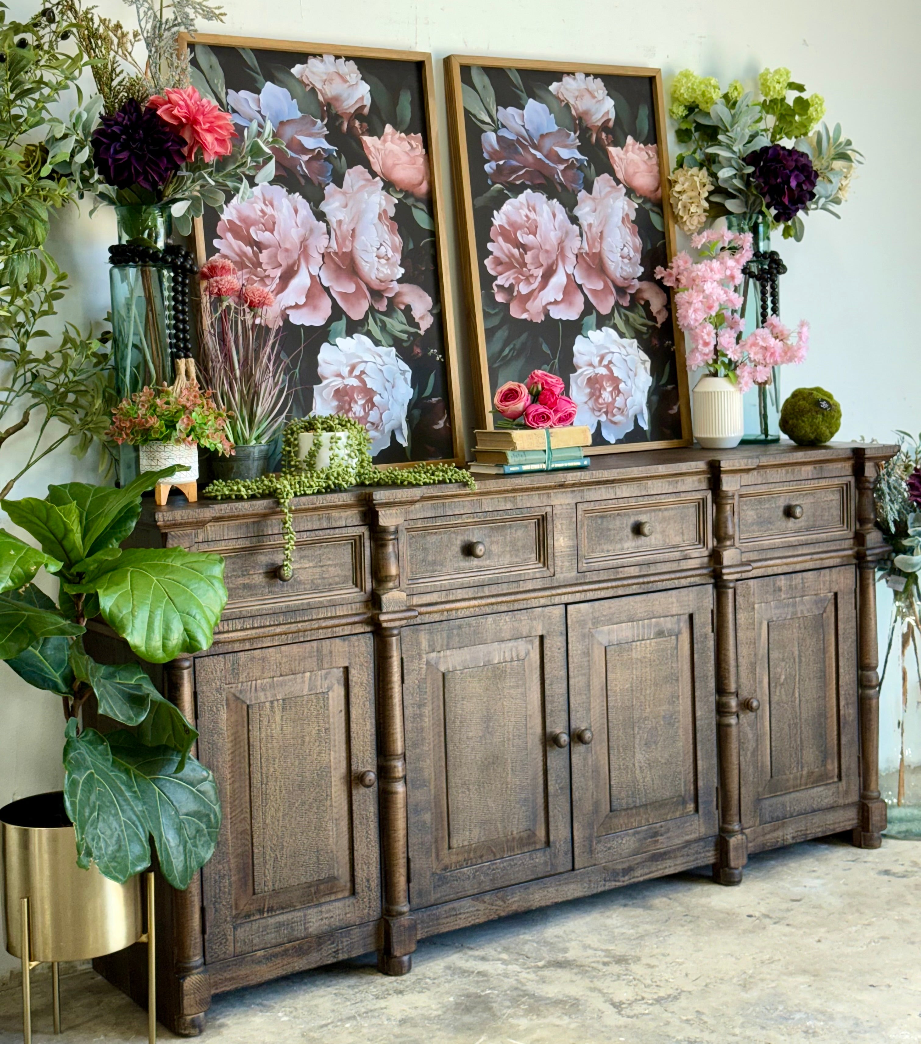 Novah 4-Door Console-Honeywood™