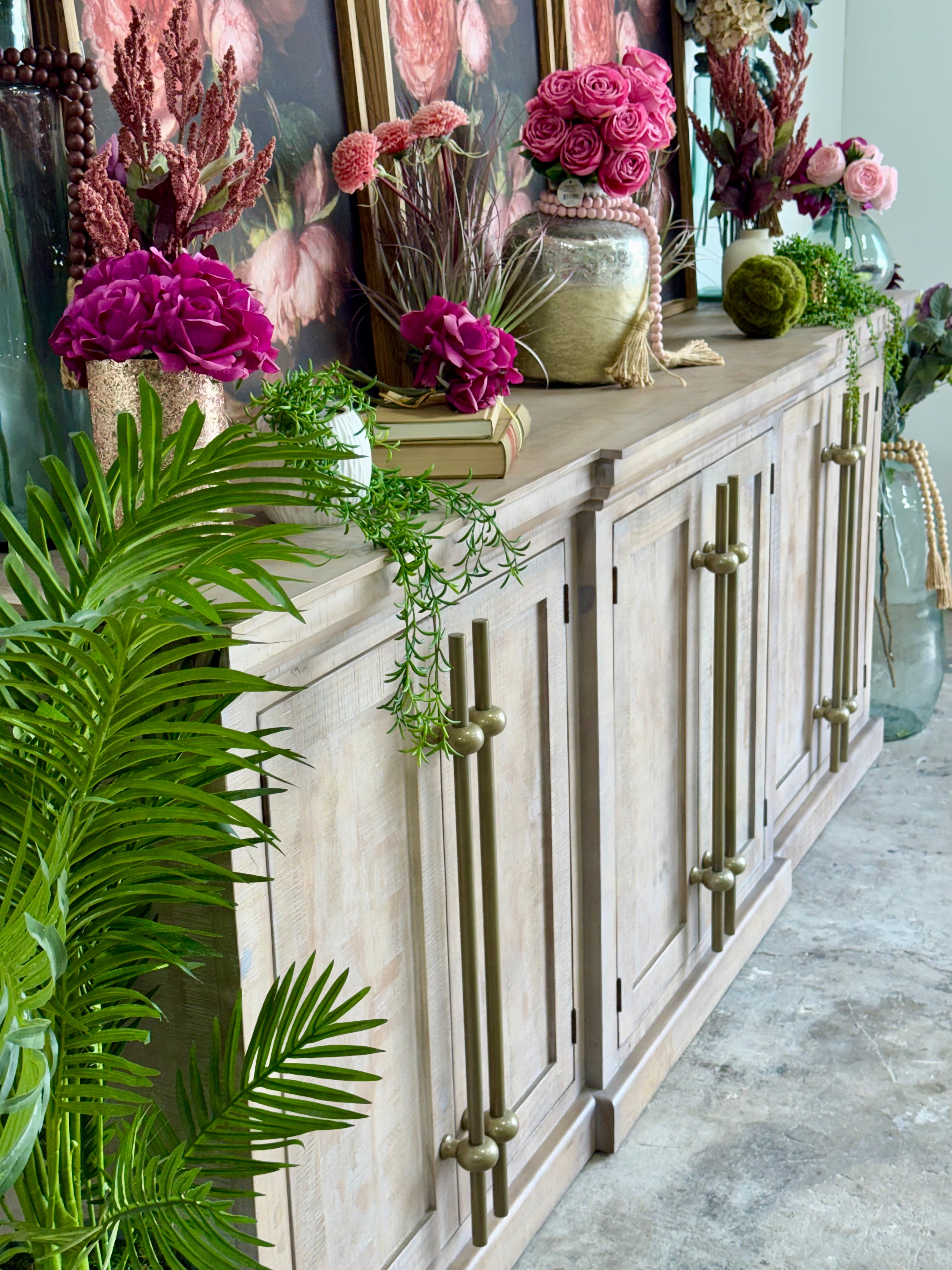Kylie Console-Soft Drift/Gold