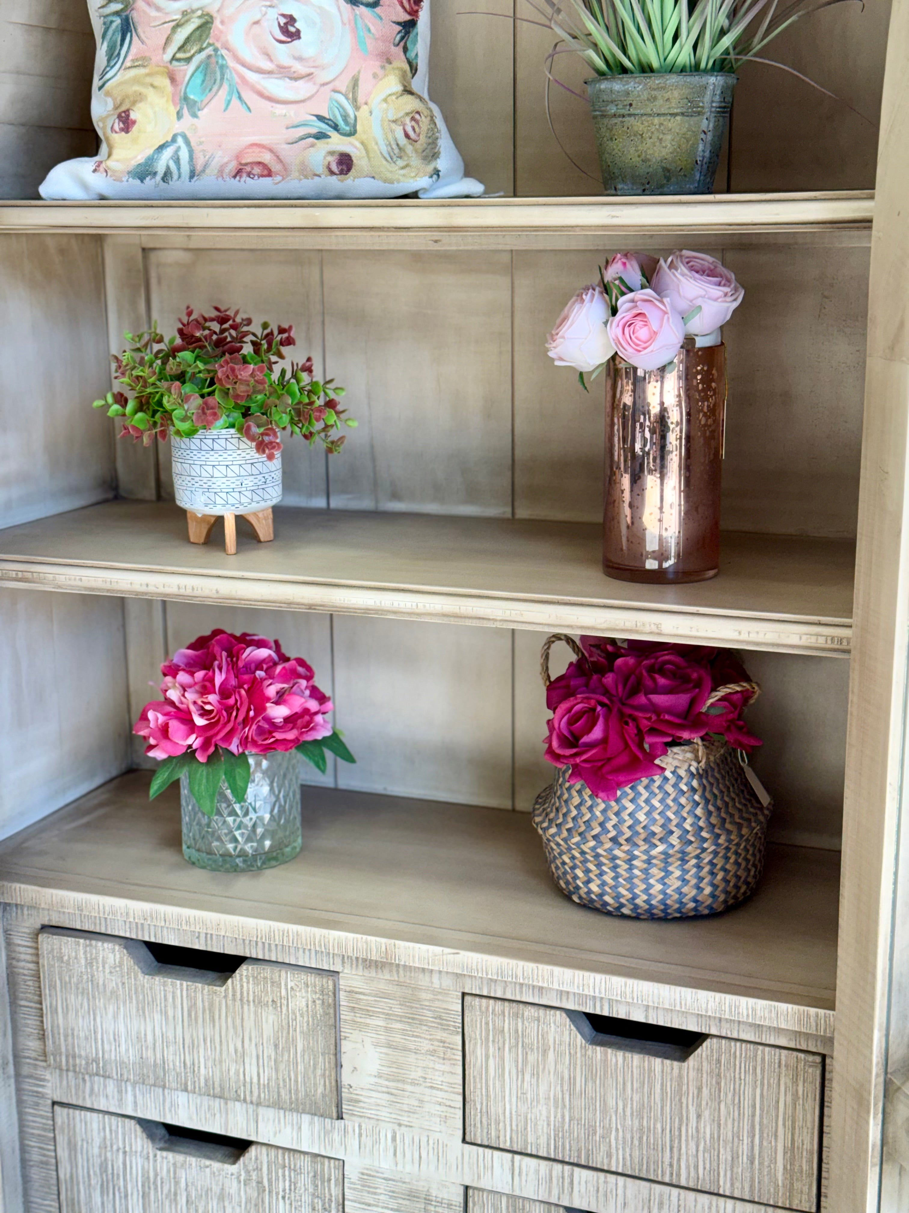 Avery Domed Vitrine-Dove