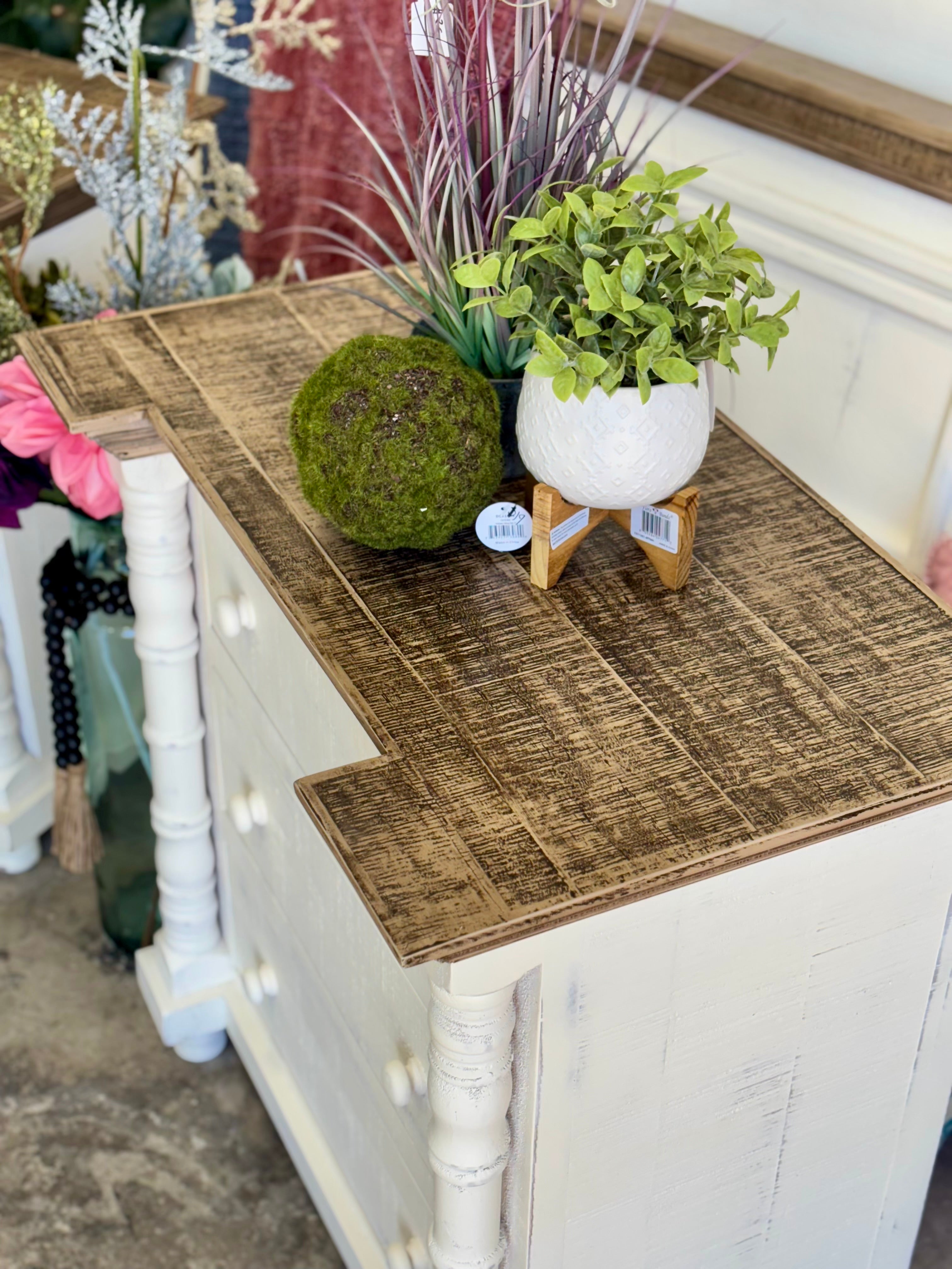 Madison Nightstand-Creamy Linen™/Sandstone