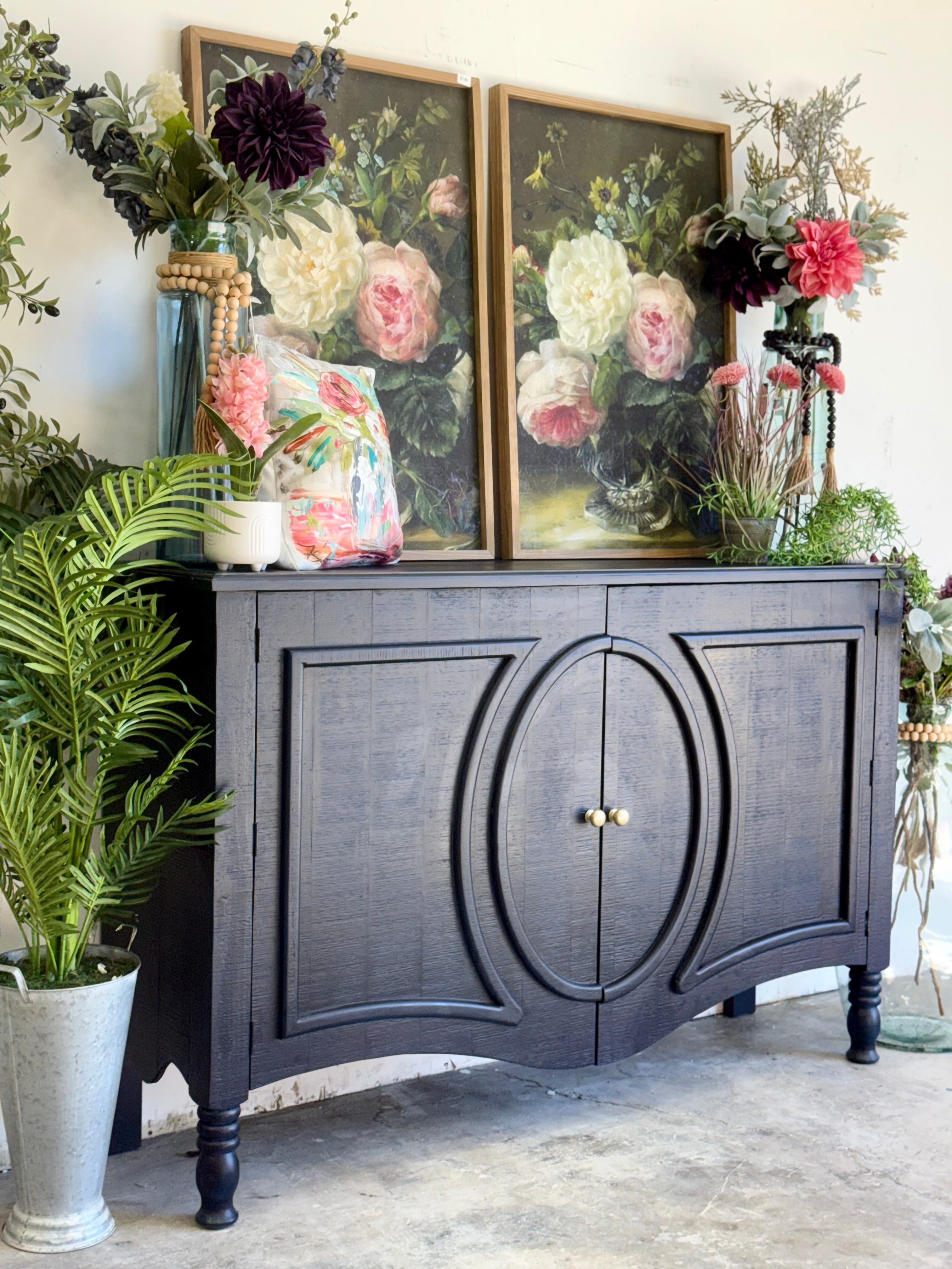 Natty Console- Midnight Blue