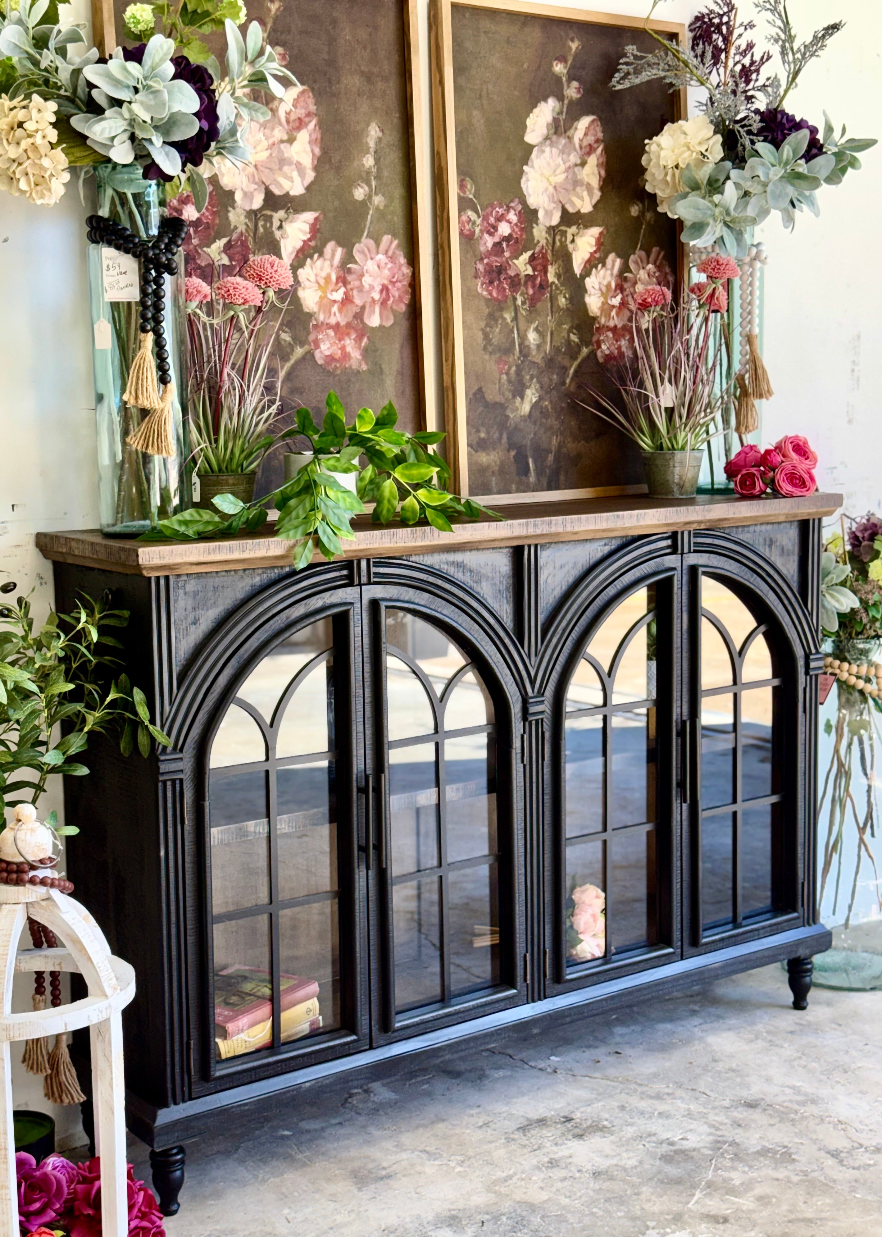 Colette Console-Black/Sparrow