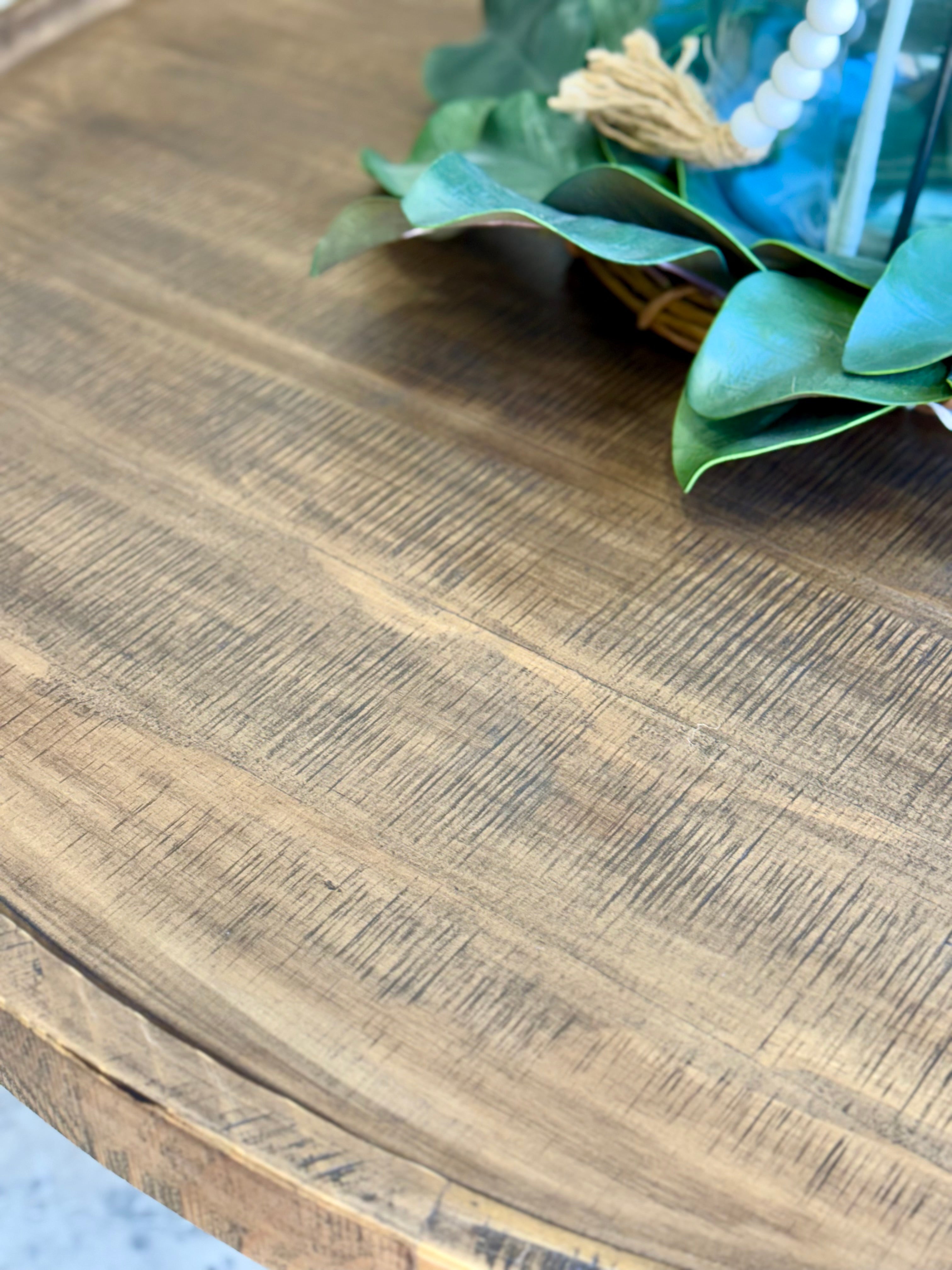 Kennedy 48" Round Coffee Table-Timber