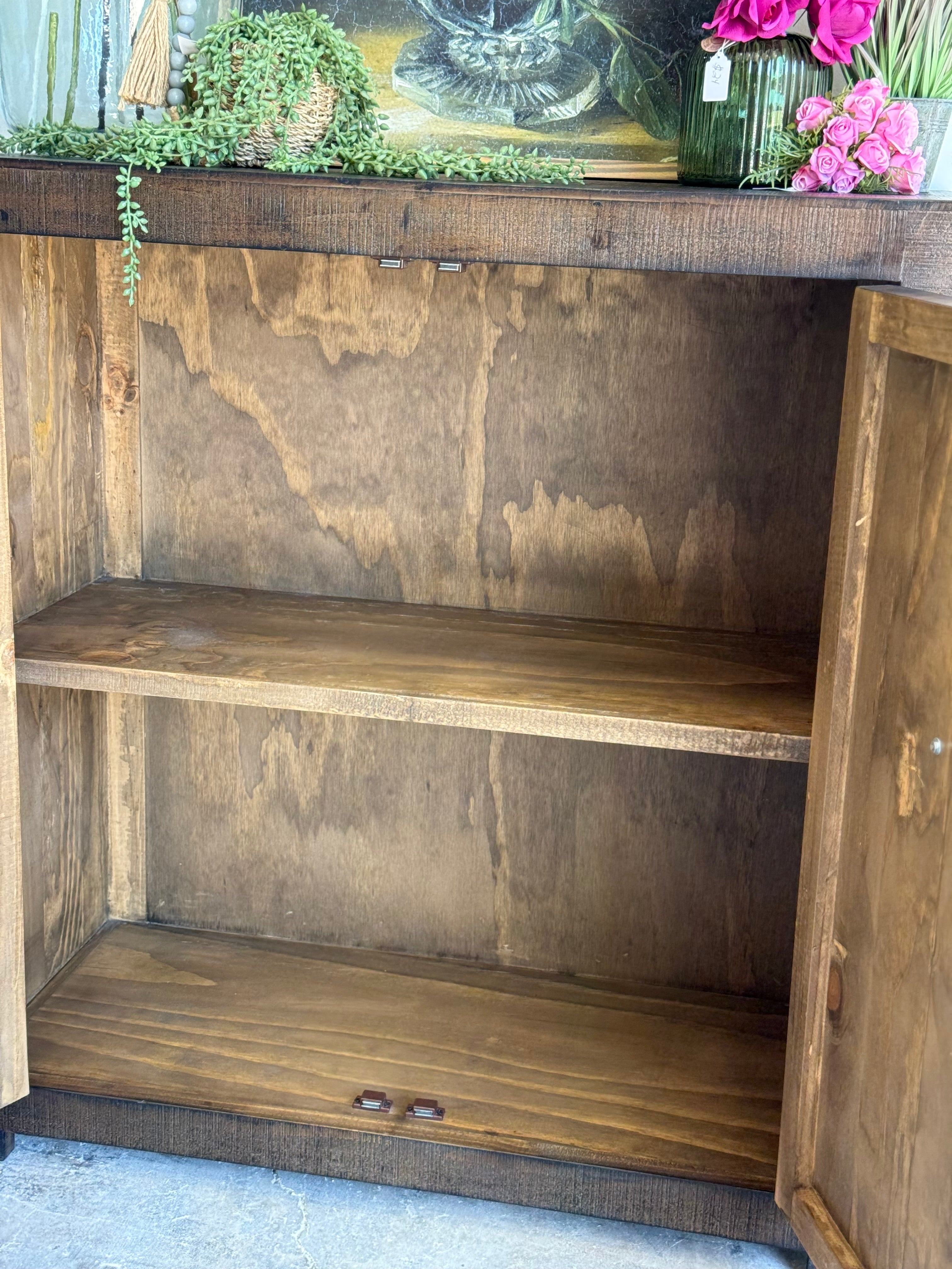 Imperial 2 Door Cabinet- Honeywood