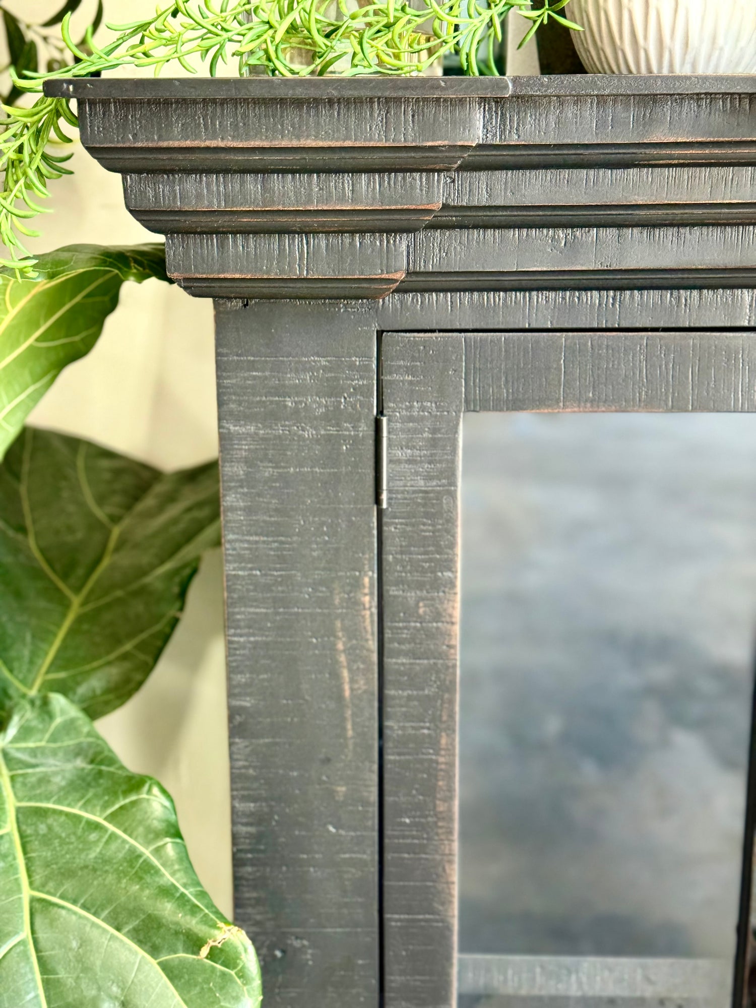 BLAKELY 4 Door Console-Handrubbed Black