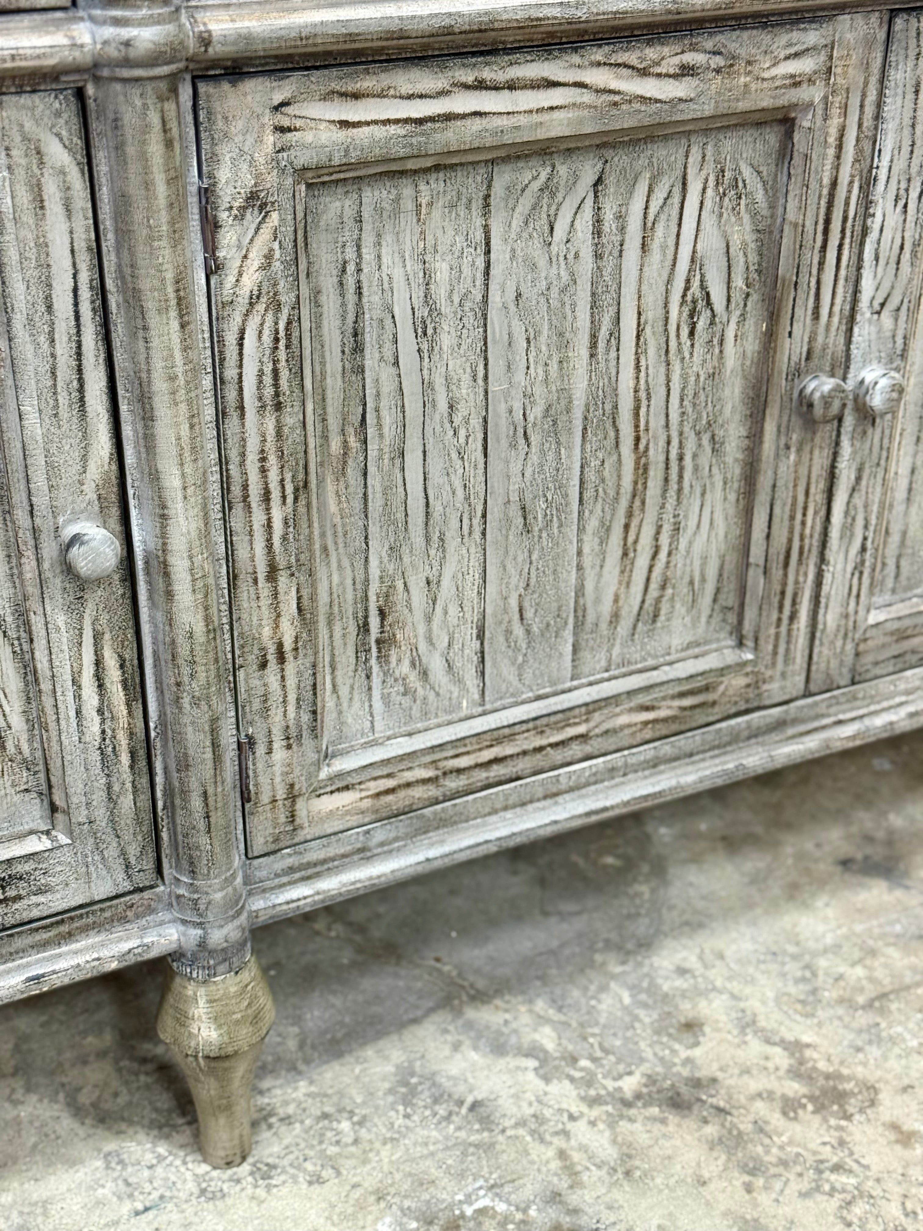 Celine 4 Door Console-Inkstone