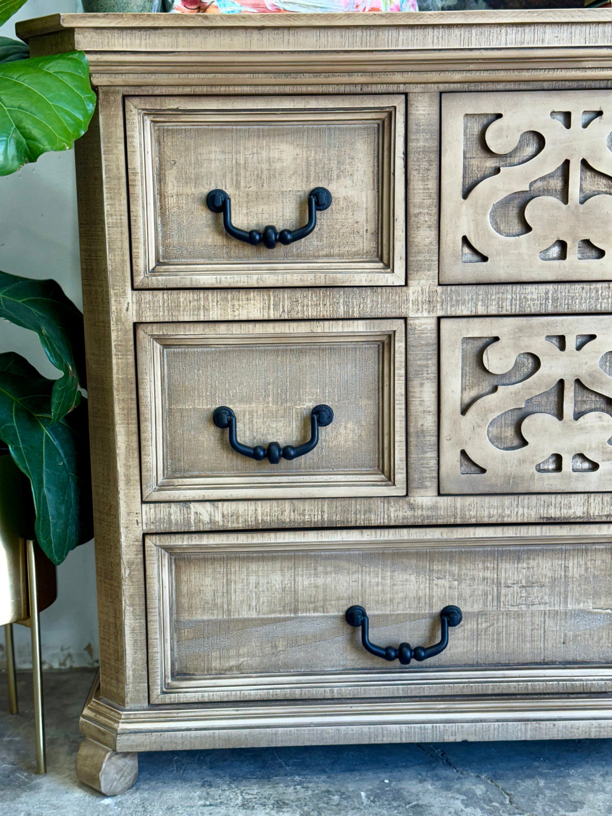 Harper Dresser- Cappuccino
