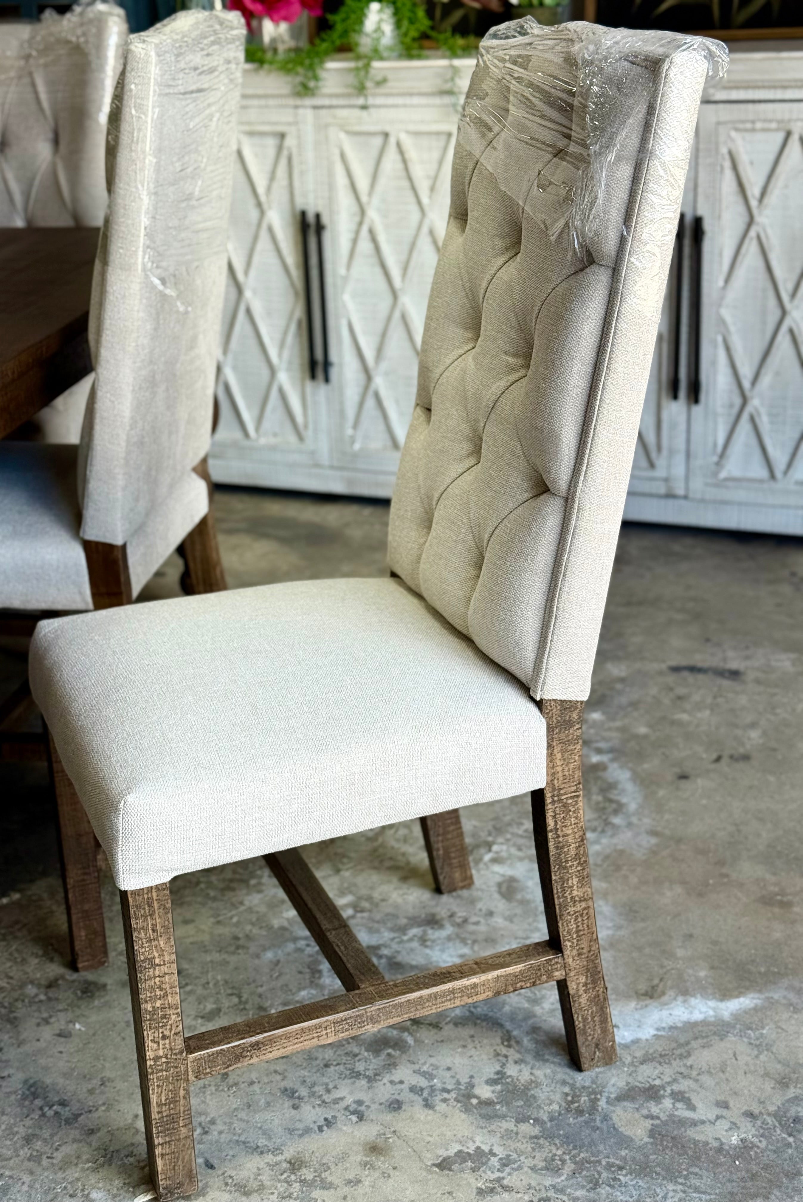 Sophie 7 Foot Honeywood™ Dining Table Set With Chairs