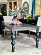 Florence 7 Foot Dining Table-Black