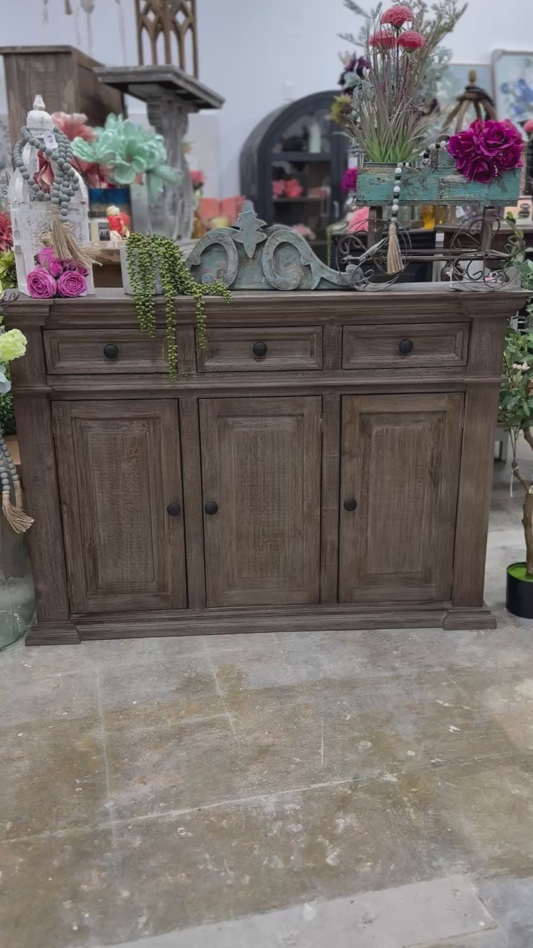 Savannah Sideboard-Weathered Wheat