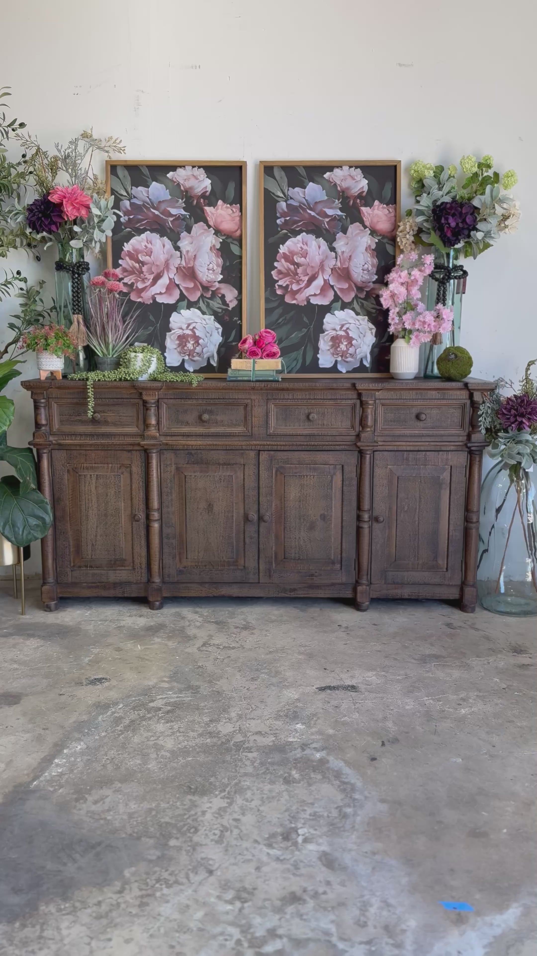 Novah 4-Door Console-Honeywood™