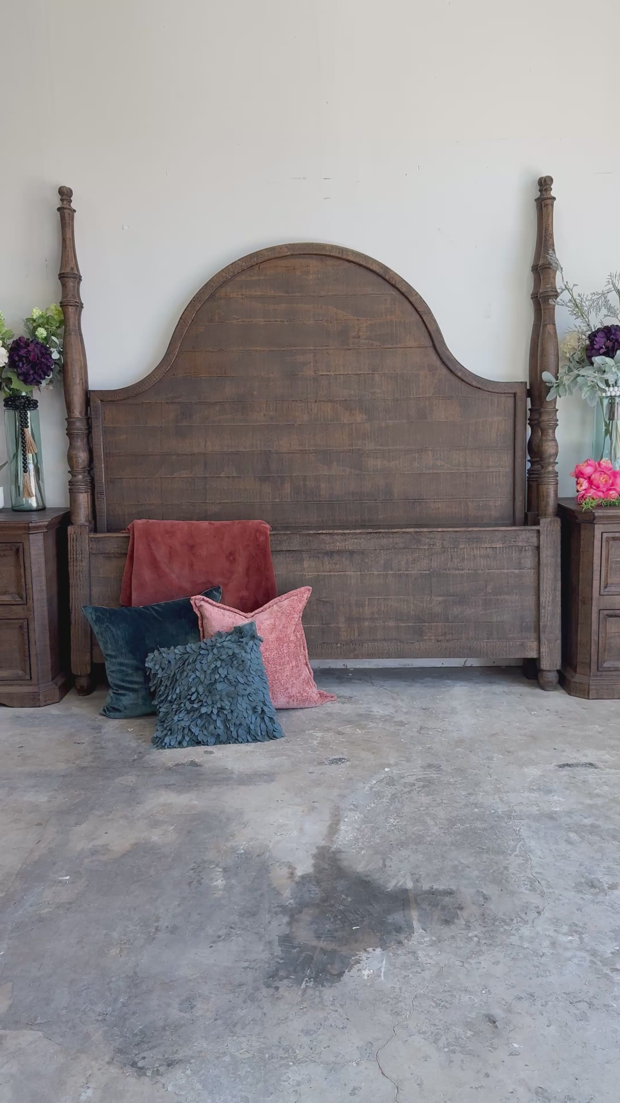 Willow King 4 Poster Bed-Honeywood™