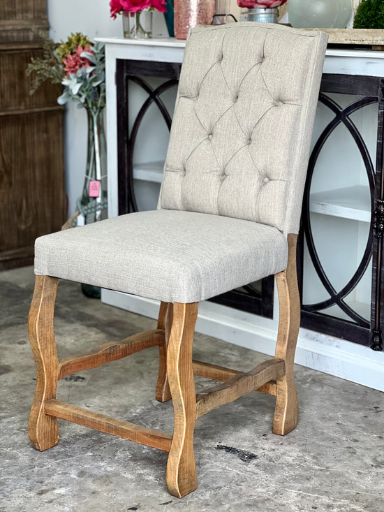 Trestle Marquez Counter Height Upholstered Chairs