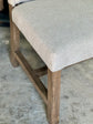 Aruba Upholstered Dining Chair-Ivory