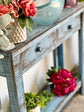 Ethan Andrew Accent Table-Distressed Blue