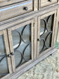 Bonanza Console With Iron Feature- Stain